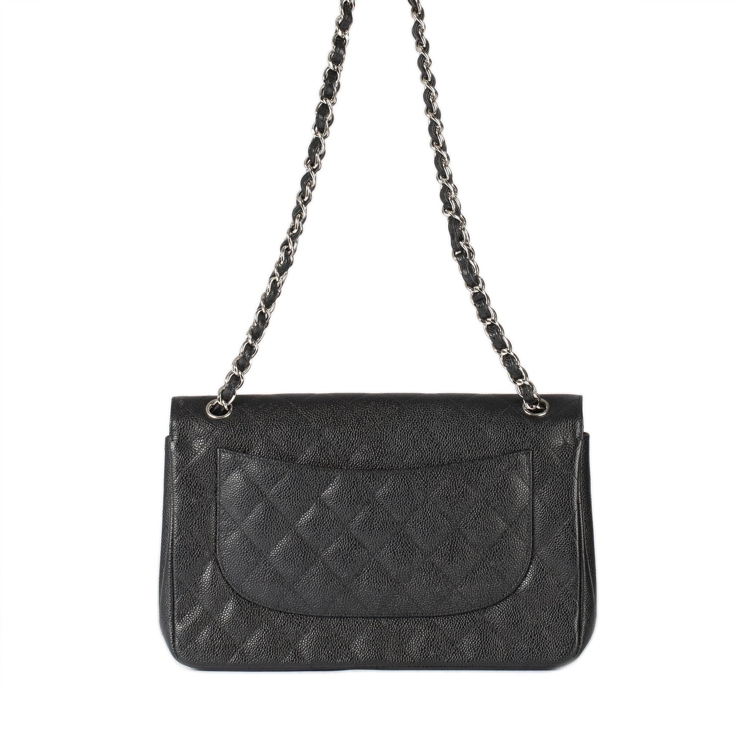 Chanel Caviar Classic Jumbo Double Flap Bag