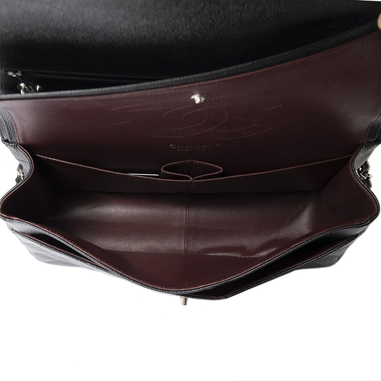 Chanel Caviar Classic Jumbo Double Flap Bag