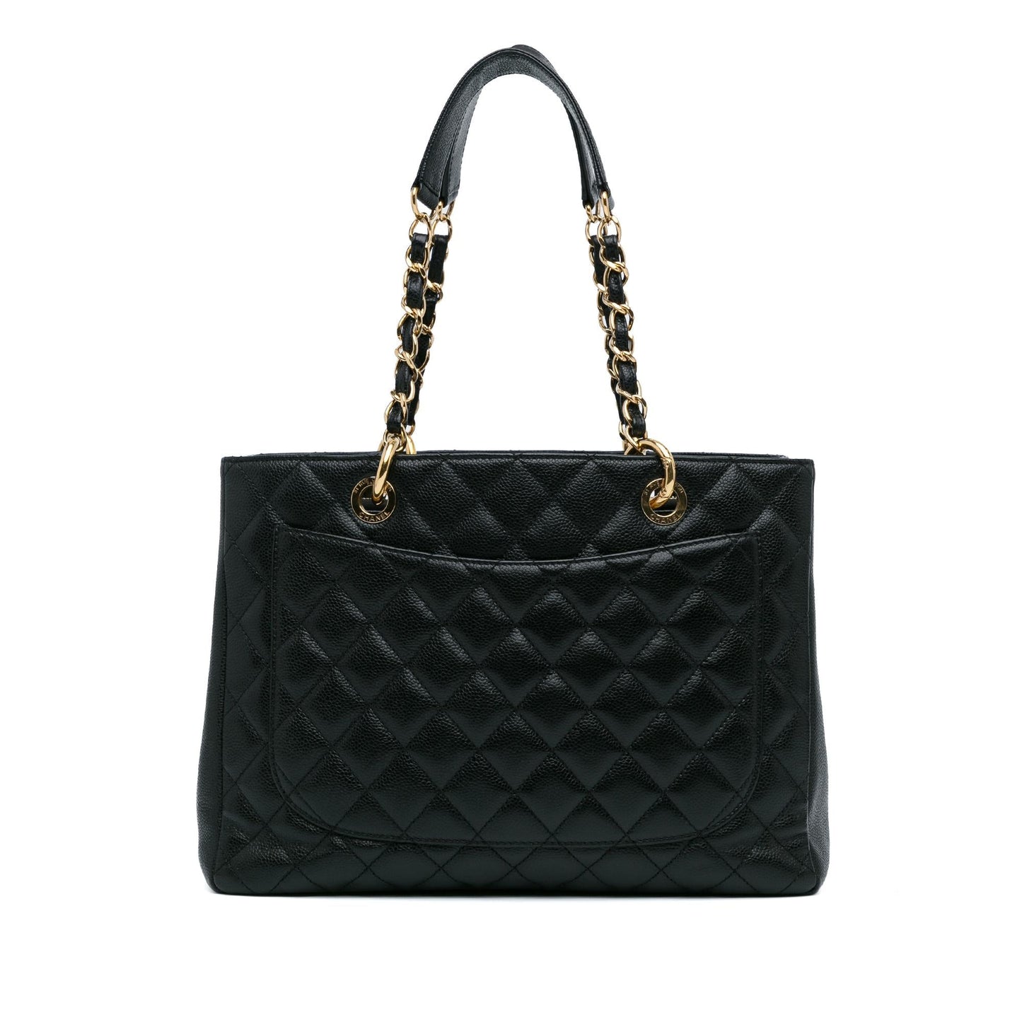 Chanel Caviar Grand Shopping Tote (SHG-8A60Nv)