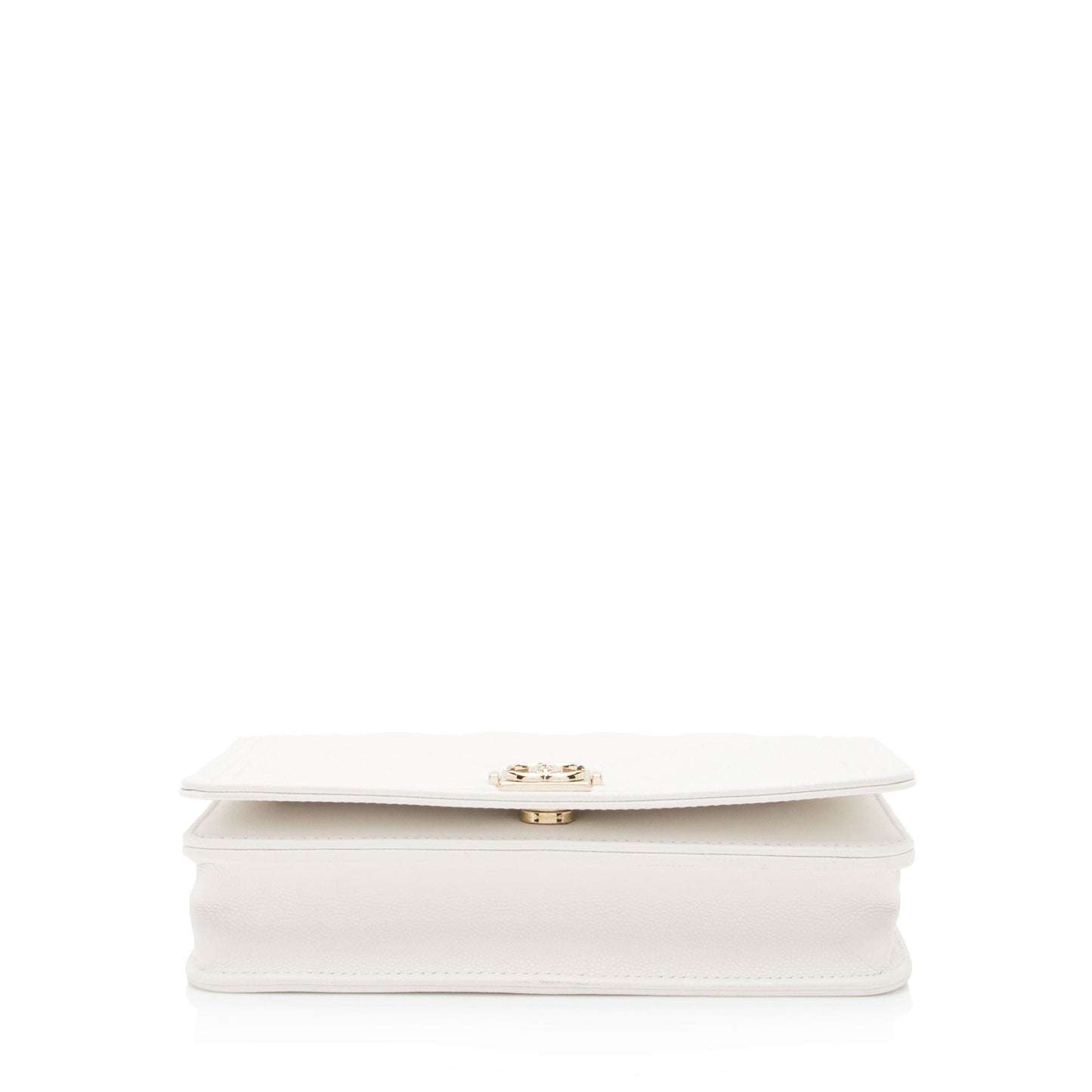 Chanel Caviar Leather Boy Wallet on Chain (SHF-z9WBsL)