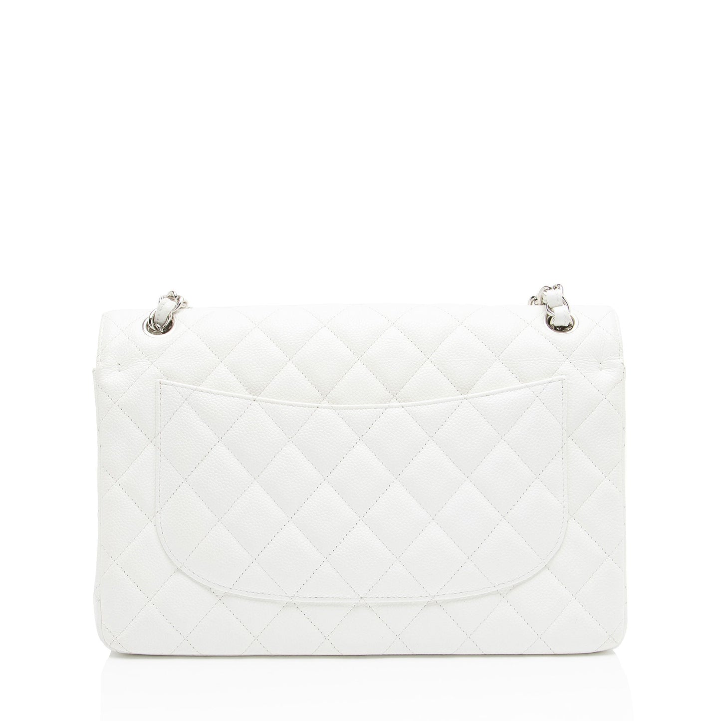 Chanel Caviar Leather Classic Jumbo Double Flap Bag
