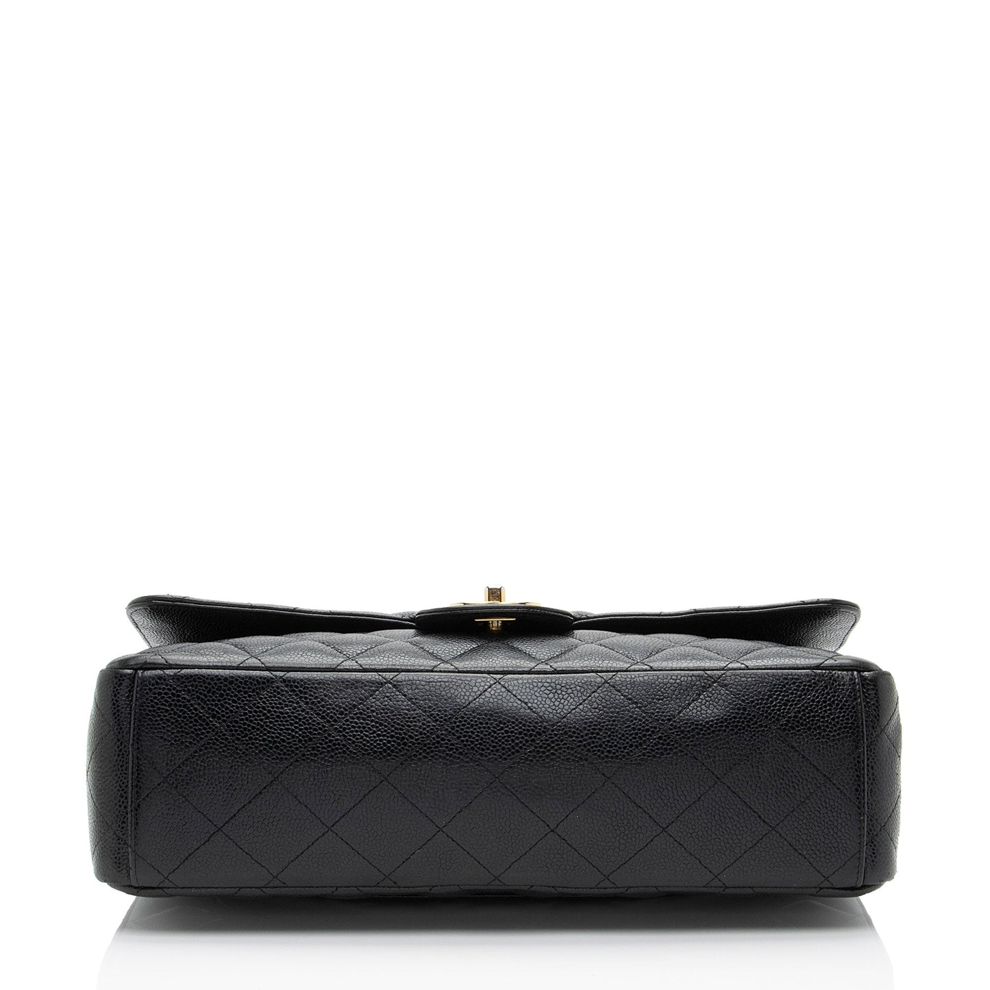 Chanel Caviar Leather Classic Maxi Double Flap Bag