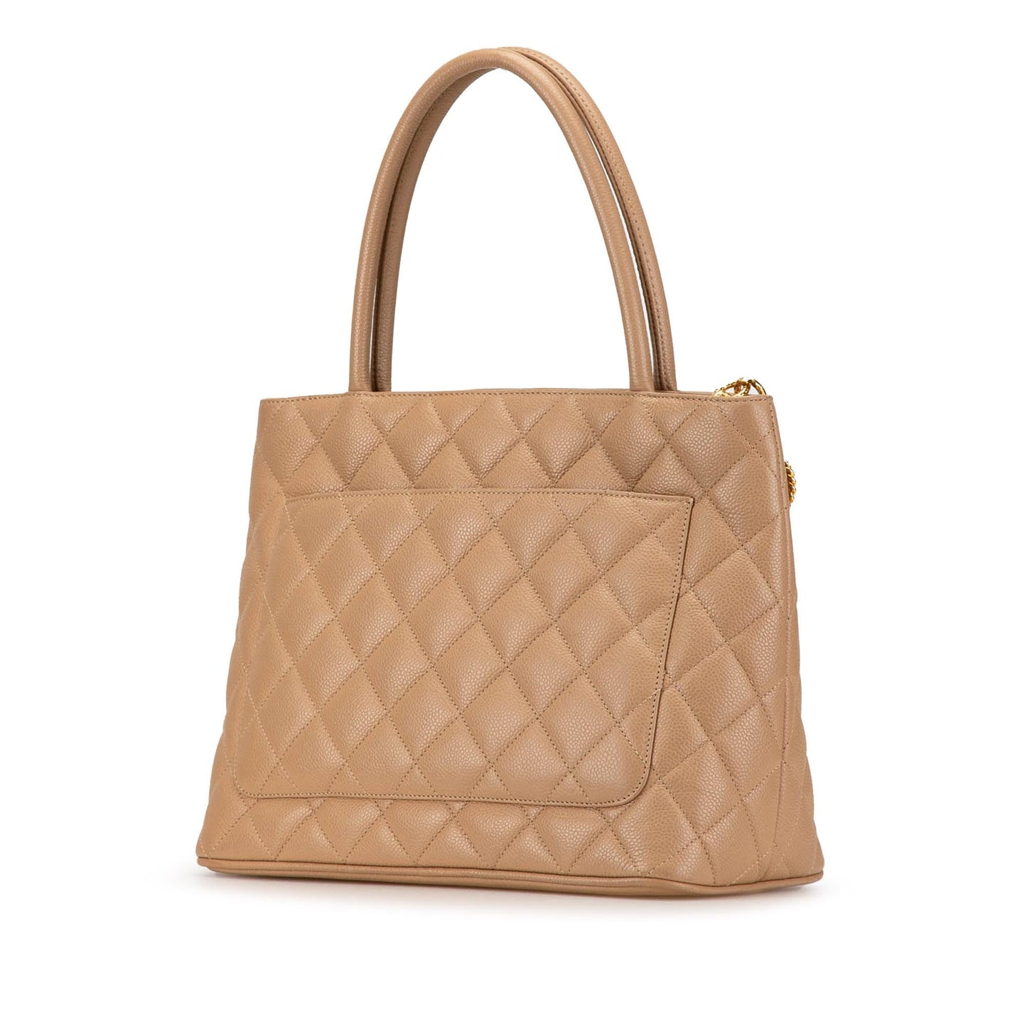 Chanel Caviar Medallion Tote (SHG-Fuv1pP)