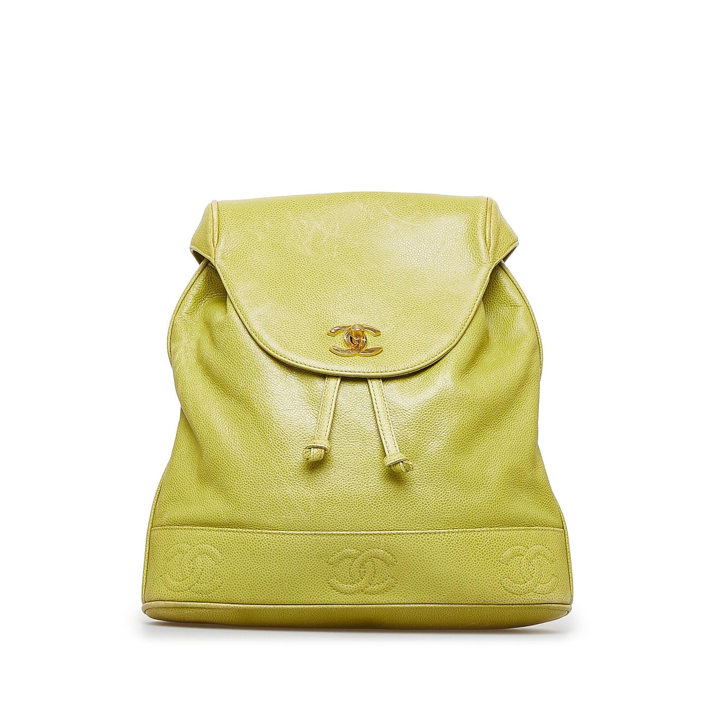 Chanel Caviar Triple CC Backpack (SHG-n1pWPE)