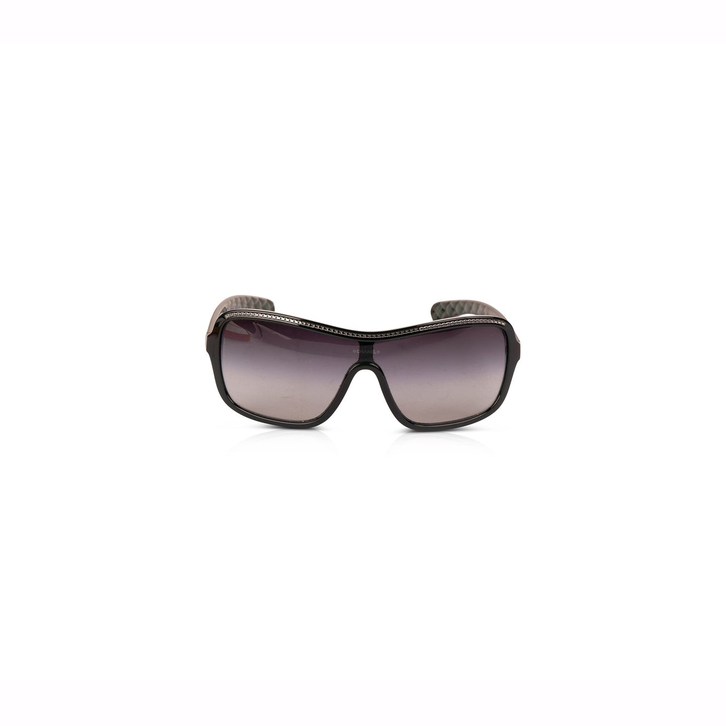 Chanel Chain Link Shield Sunglasses