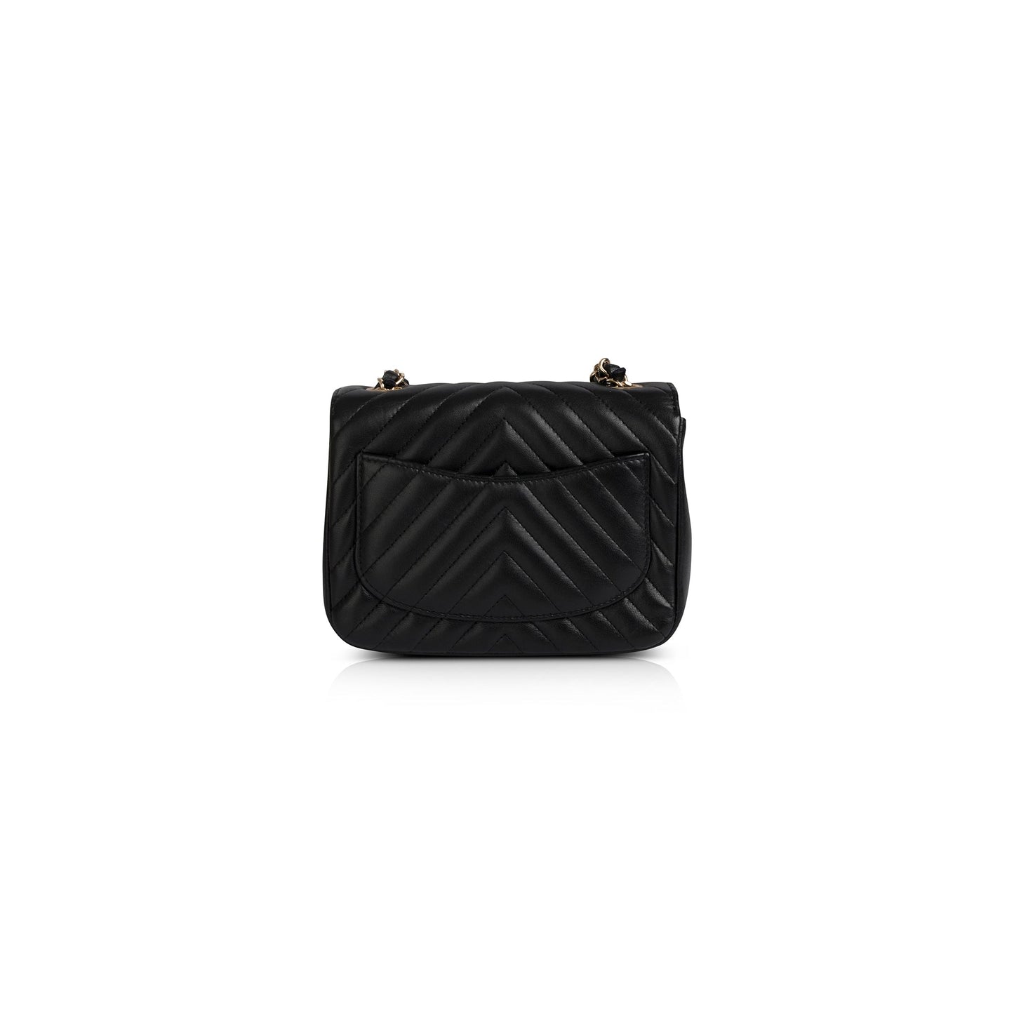 Chanel Chevron Classic Mini Square Flap Bag