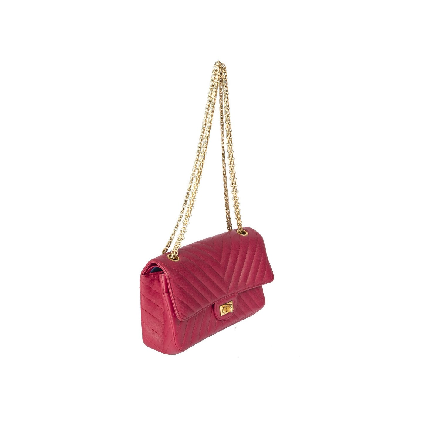 Chanel Chevron Reissue 226 Double Flap Bag