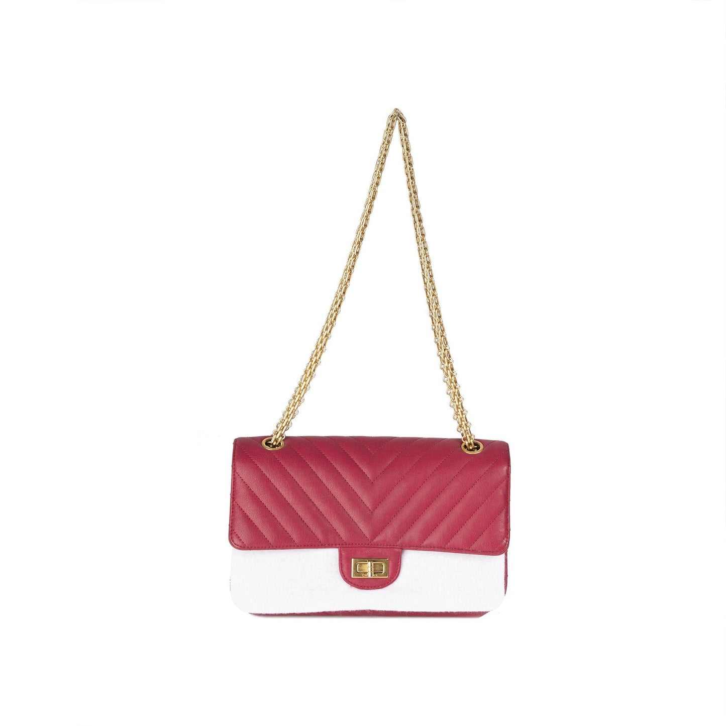 Chanel Chevron Reissue 226 Double Flap Bag