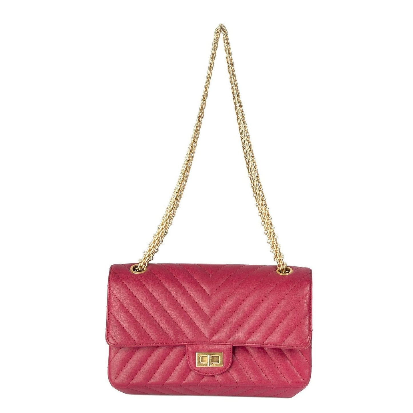 Chanel Chevron Reissue 226 Double Flap Bag