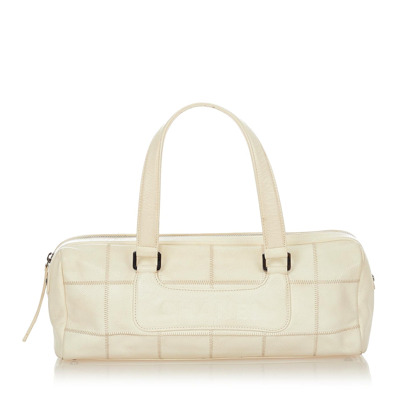 Chanel Choco Bar Caviar Leather Handbag (SHG-26186)