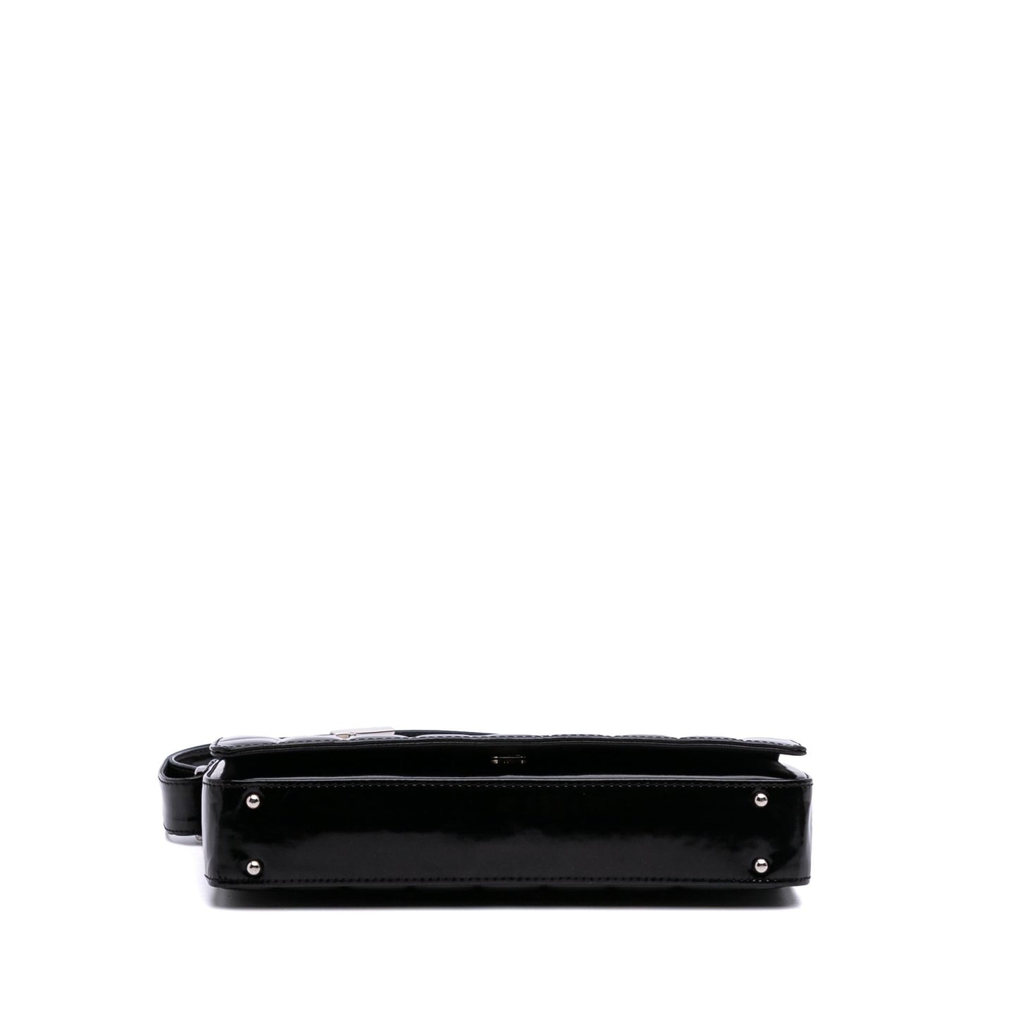 Chanel Chocolate Bar Patent Flap