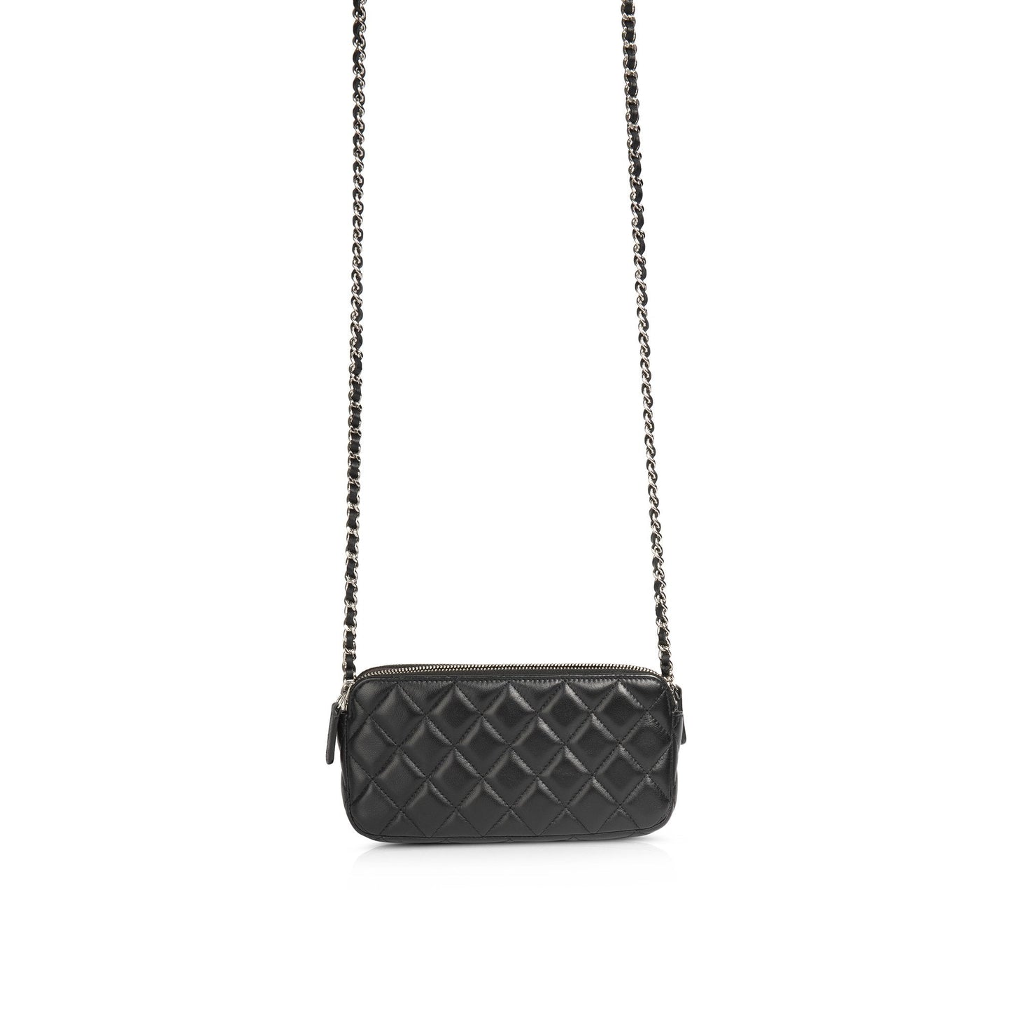 Chanel Classic Double Zip Wallet on Chain