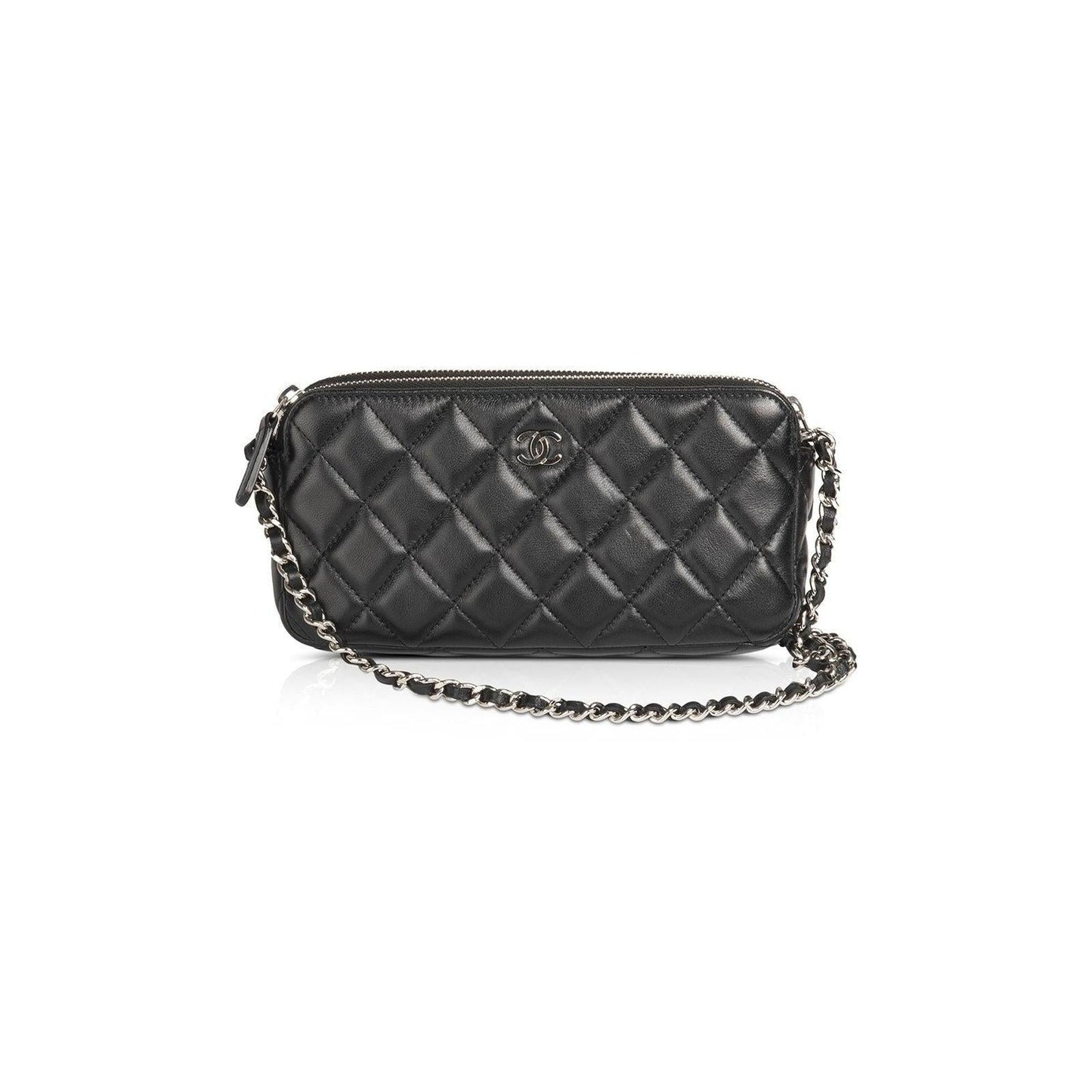 Chanel Classic Double Zip Wallet on Chain