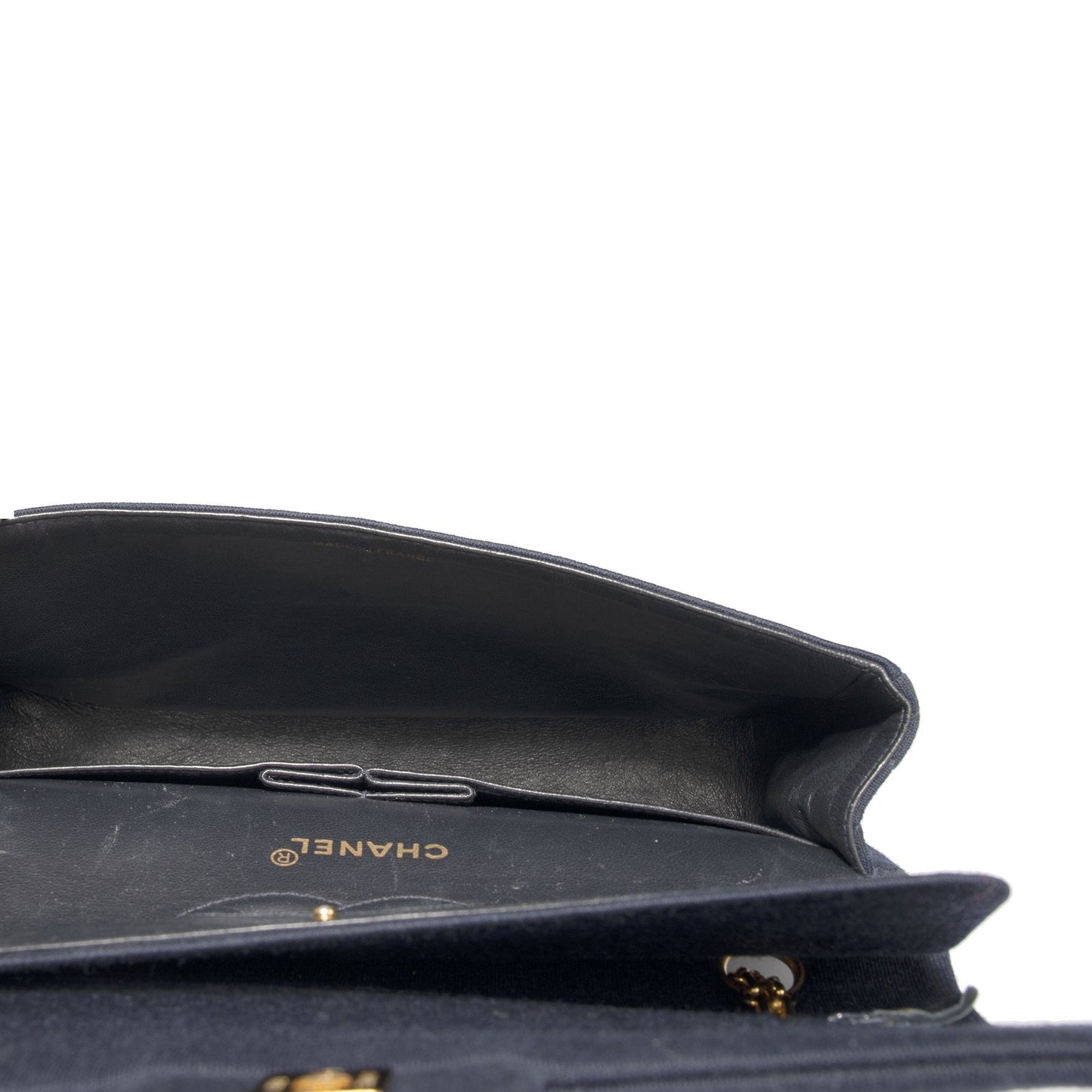 Chanel Classic Medium Jersey Double Flap Bag