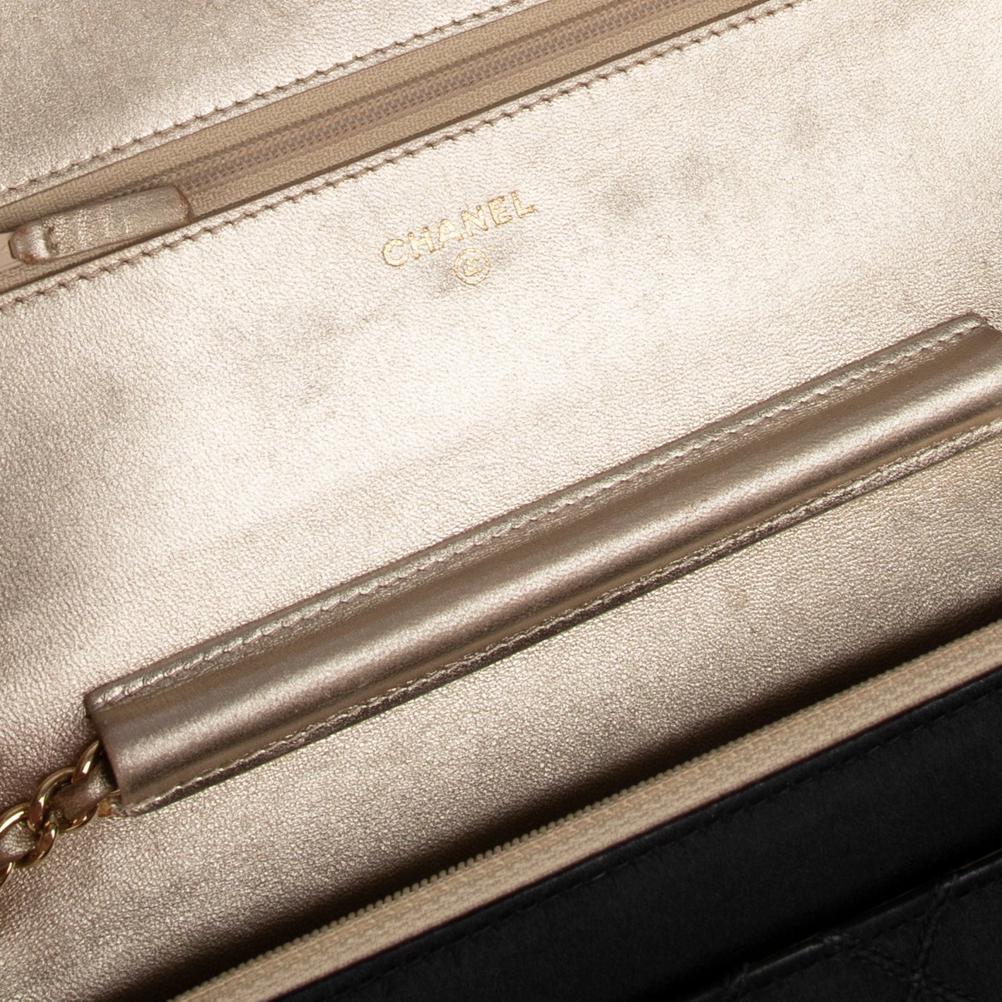 Chanel Classic Satin Wallet on Chain
