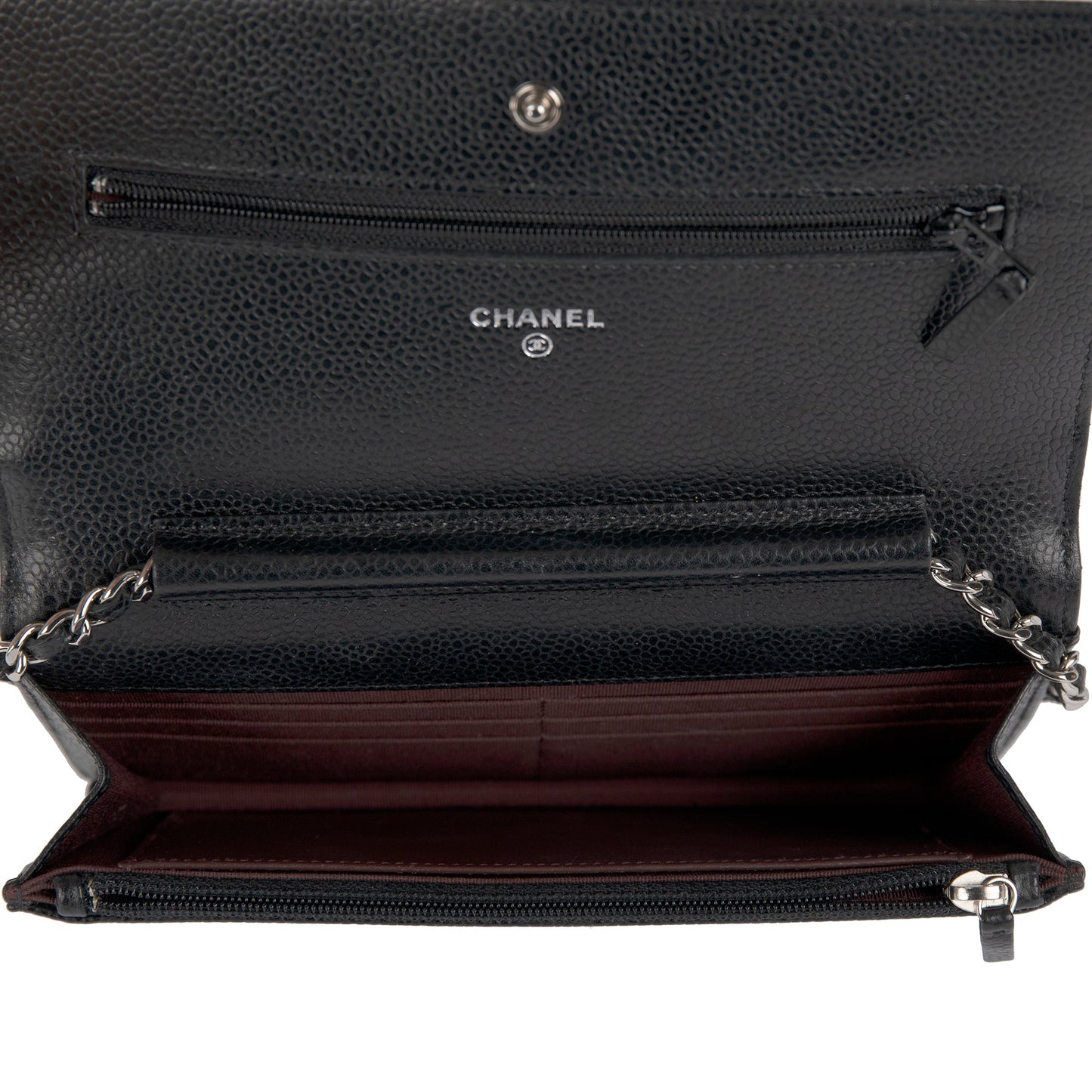 Chanel Classic Wallet on Chain