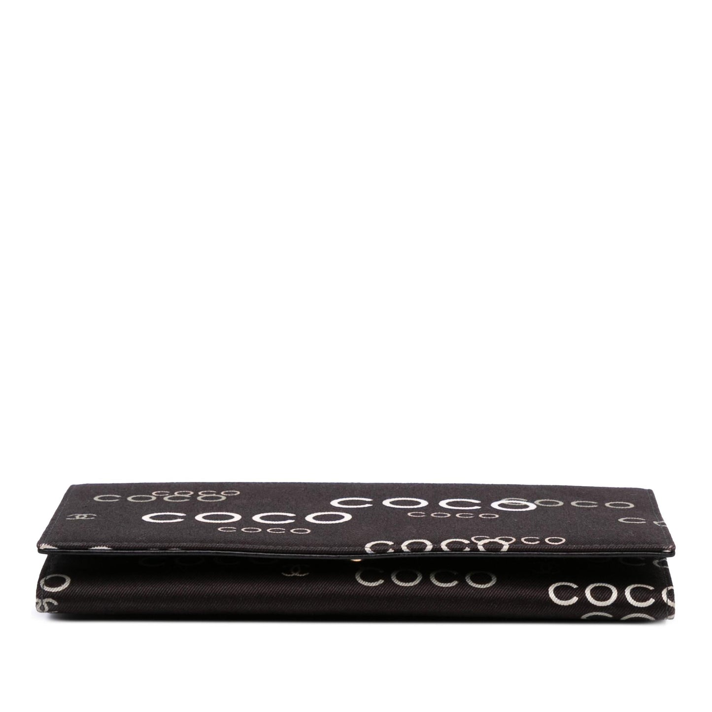 Chanel Denim Coco Flap Wallet