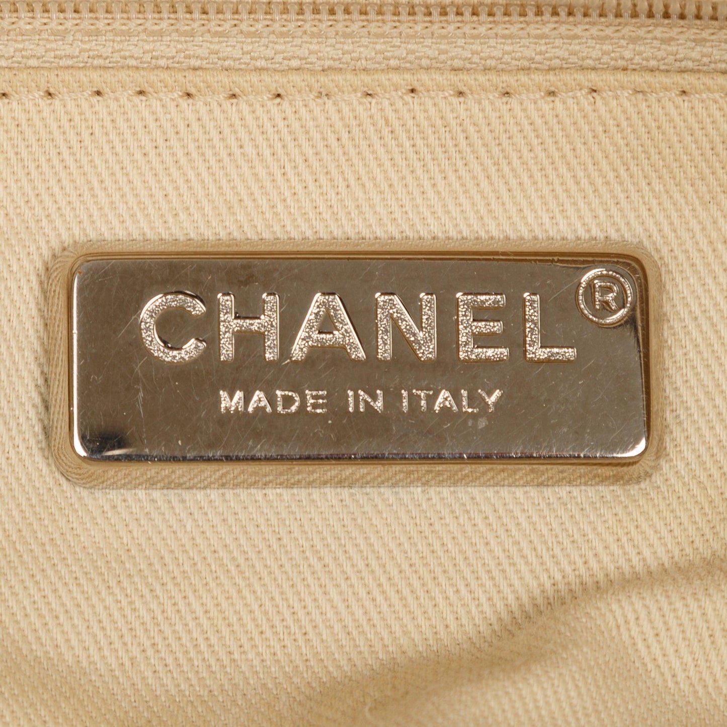 Chanel Denim Luxe Ligne Bowler Bag