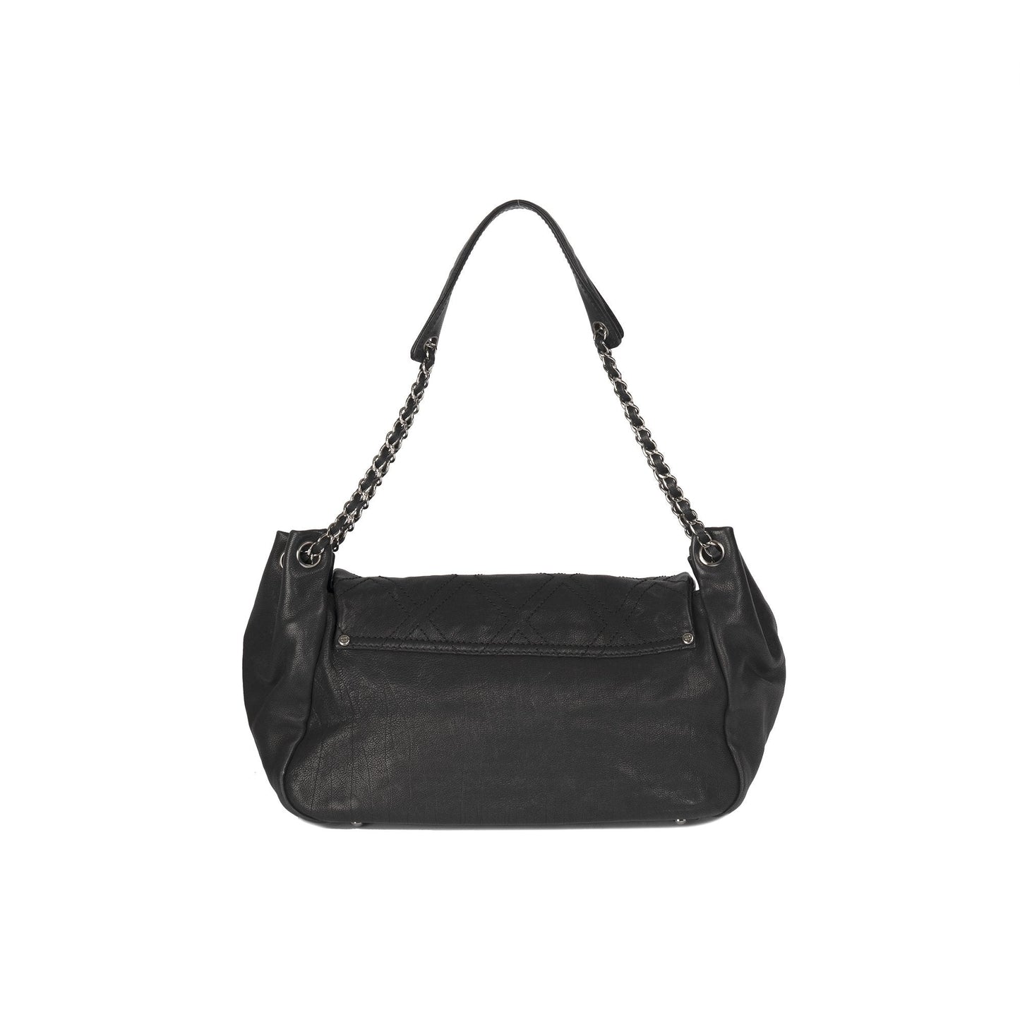 Chanel Diamond Stitch Accordion Flap Bag