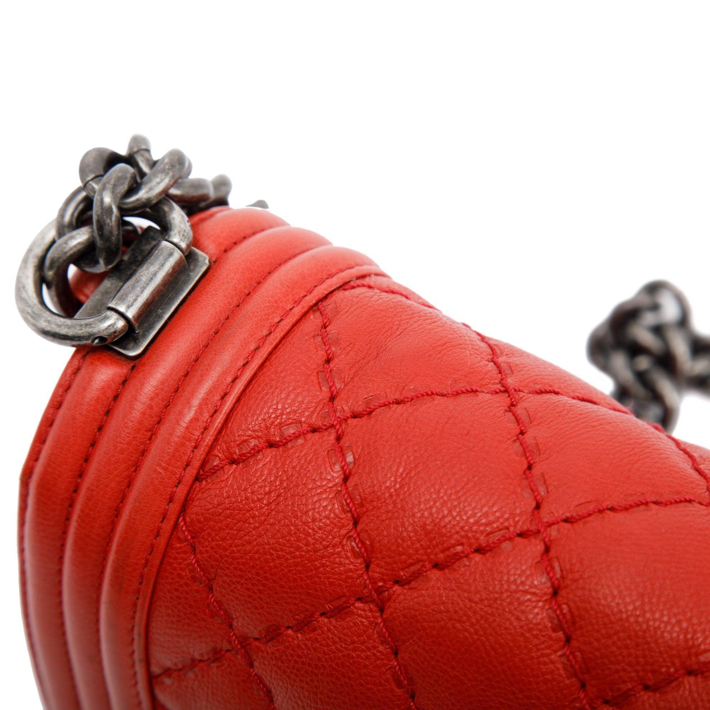 Chanel Double Stitch Medium Boy Bag