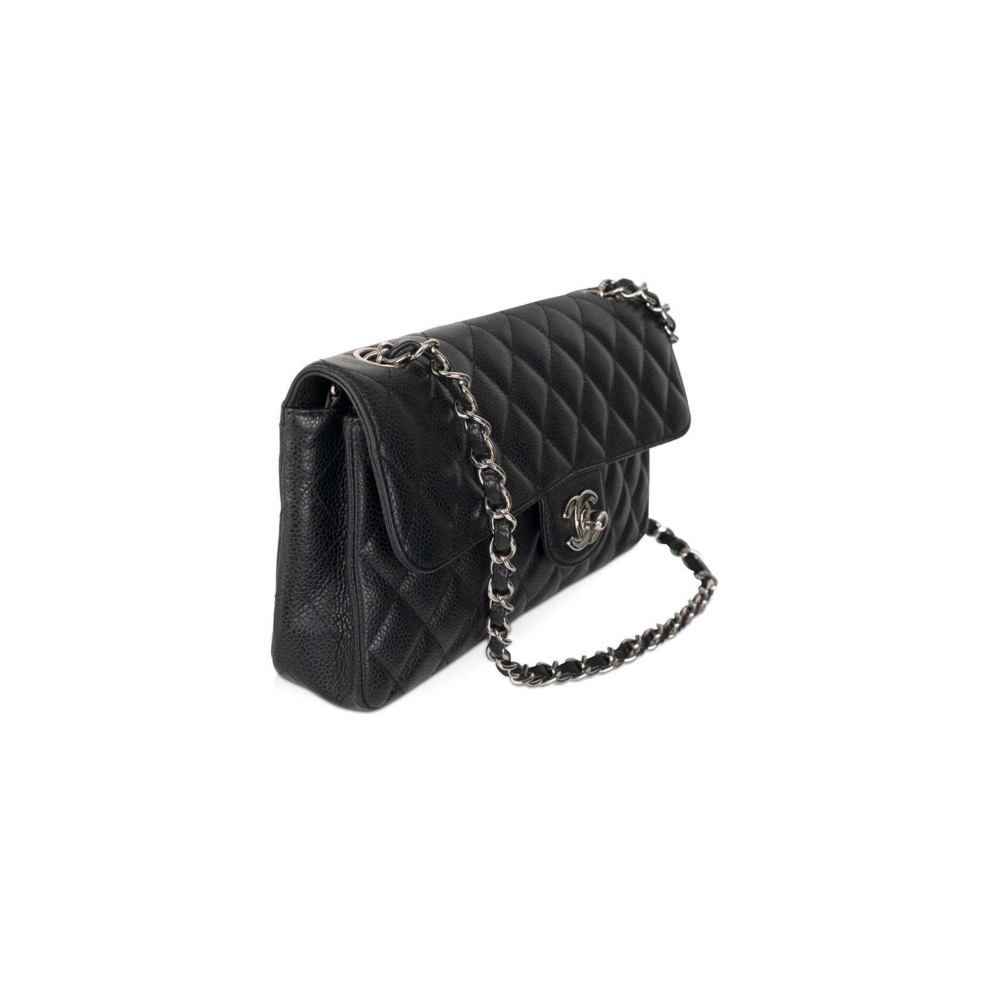 Chanel East/West Classic Single Flap Bag