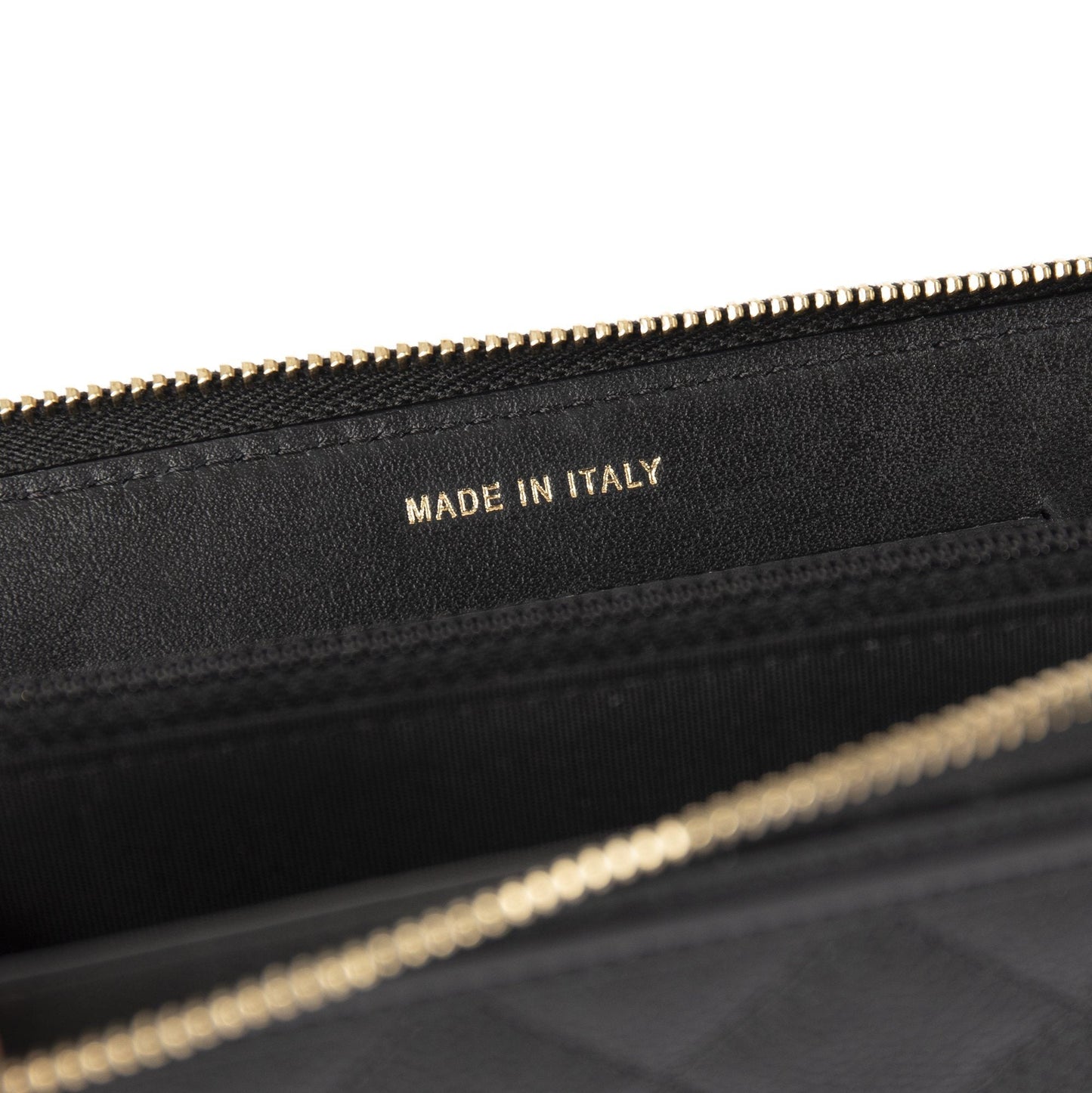 Chanel Filigree Zip Wallet
