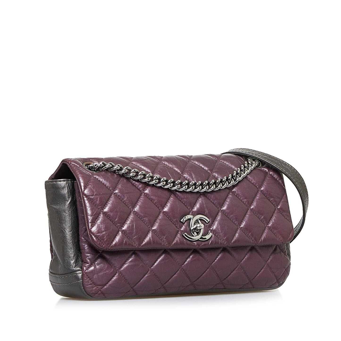 Chanel Glazed Matelasse Portobello Flap Bag (SHG-OoPYUo)
