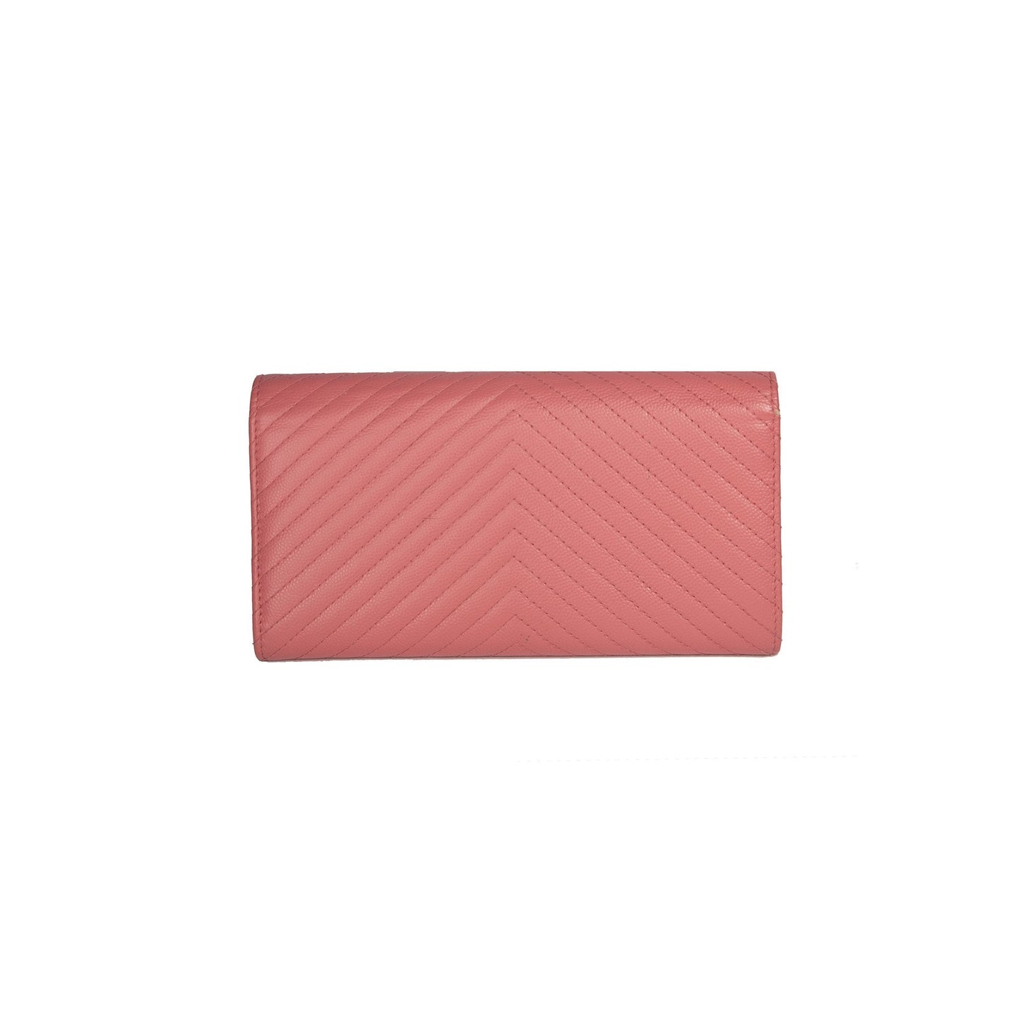 Chanel Interlocking CC Logo Leather Trifold Wallet
