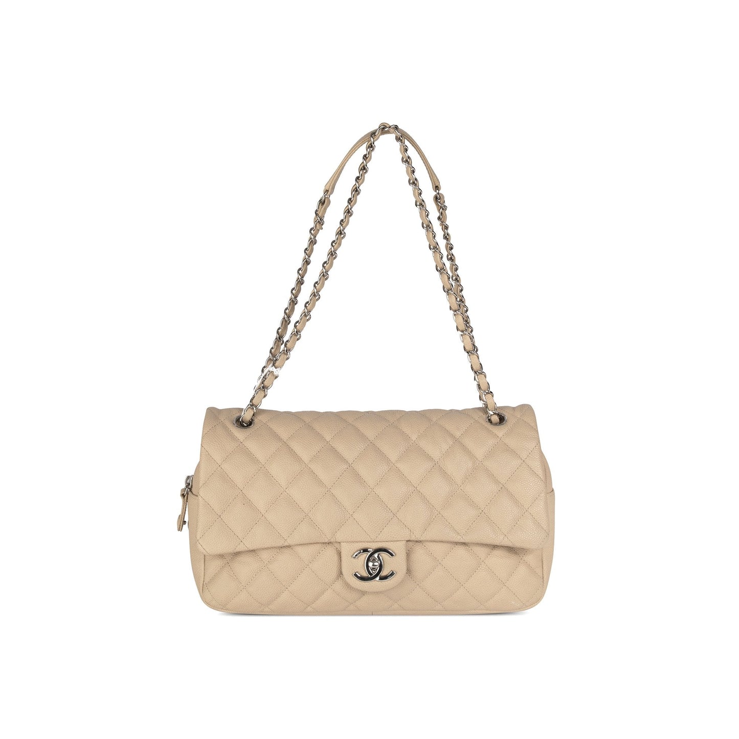 Chanel Jumbo Caviar Easy Flap Bag