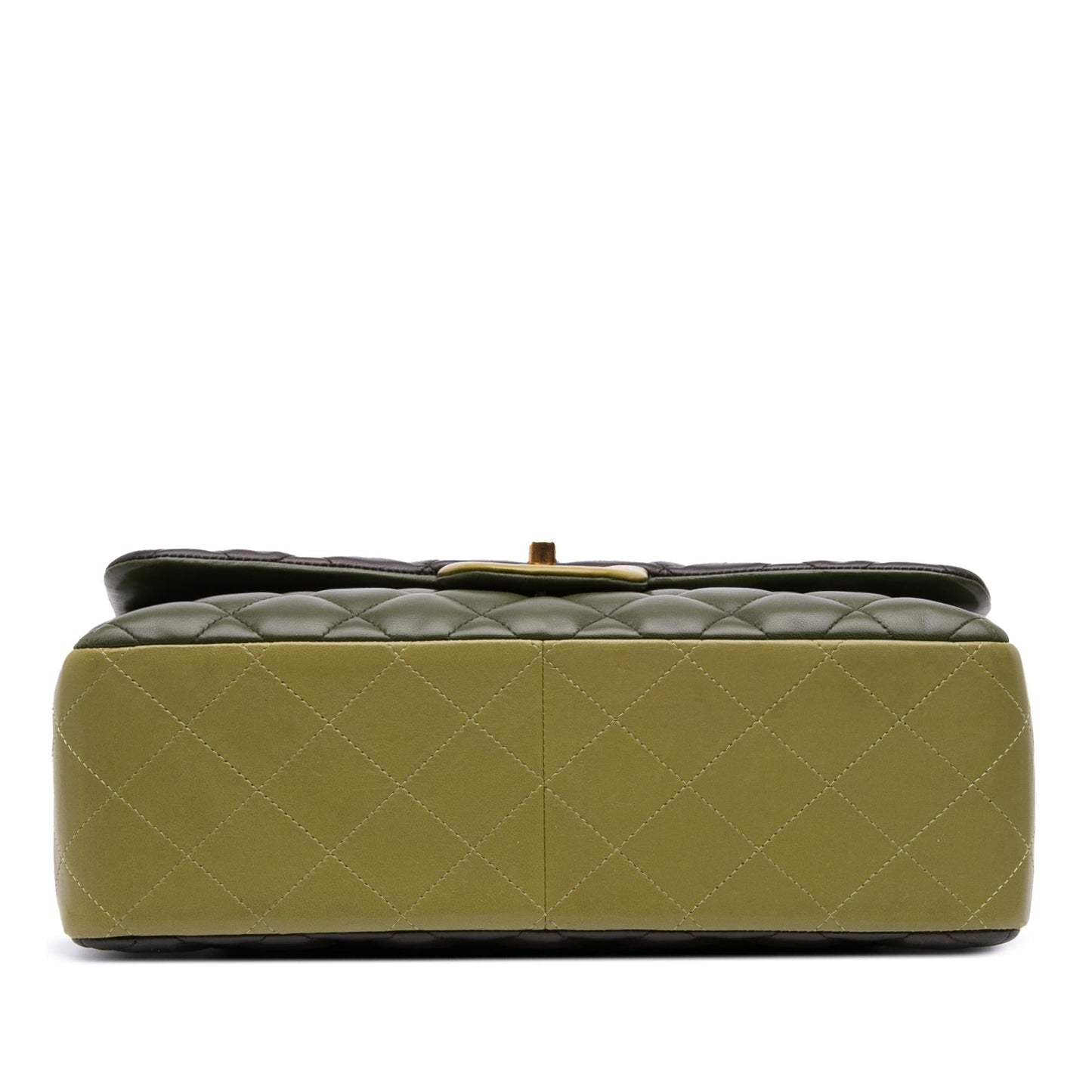Chanel Jumbo Classic Tricolor Lambskin Double Flap