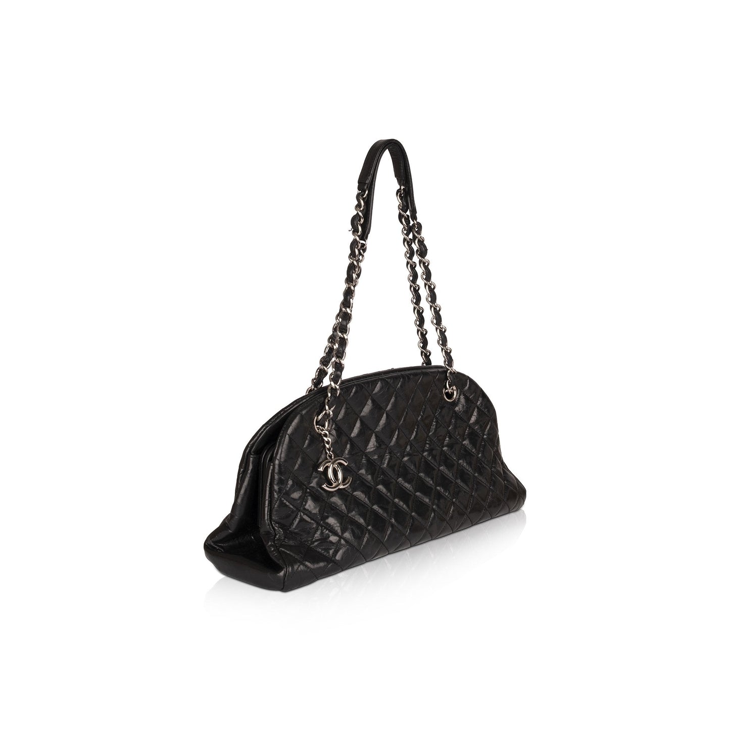 Chanel Just Mademoiselle Medium Bowler Bag