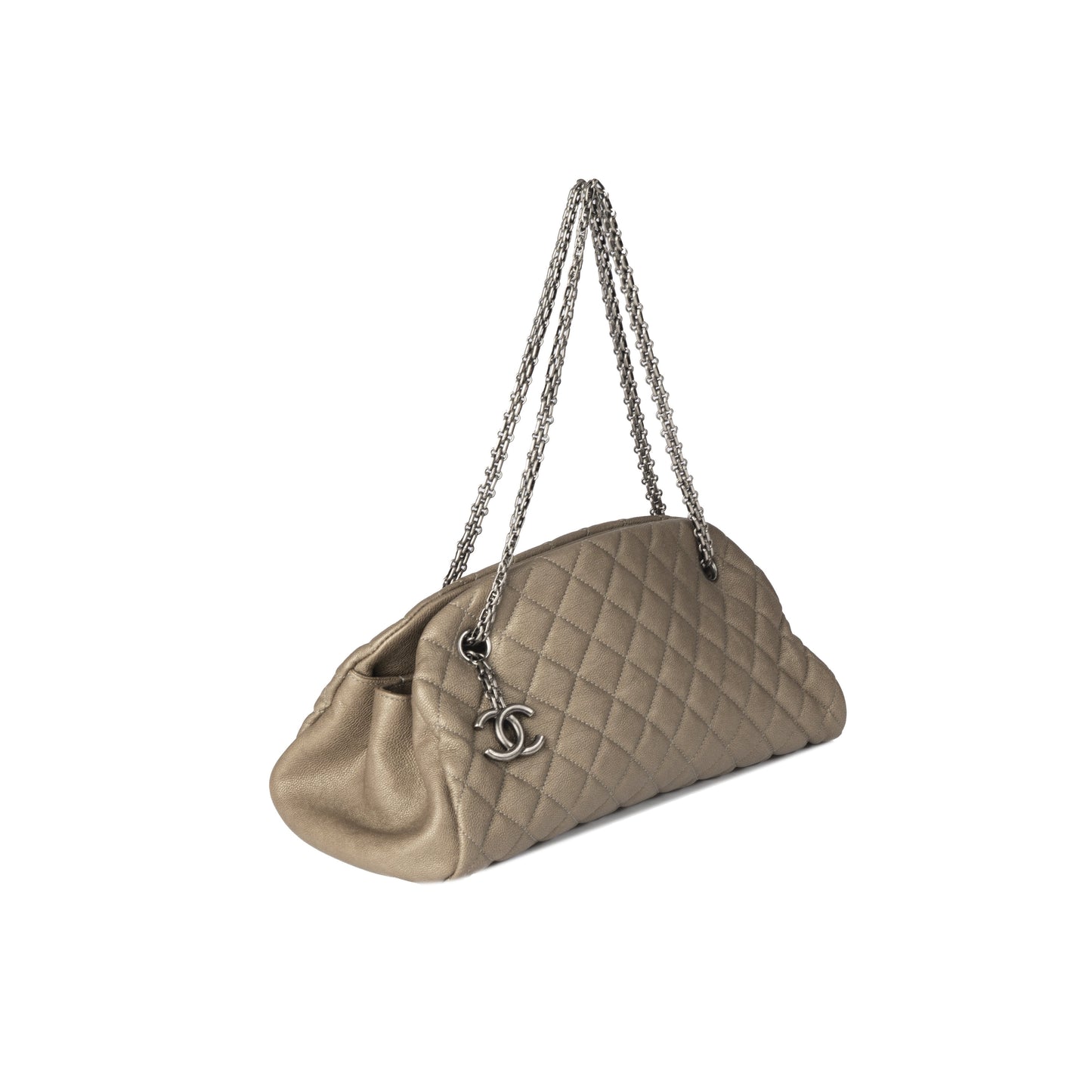 Chanel Just Mademoiselle Medium Bowler Bag