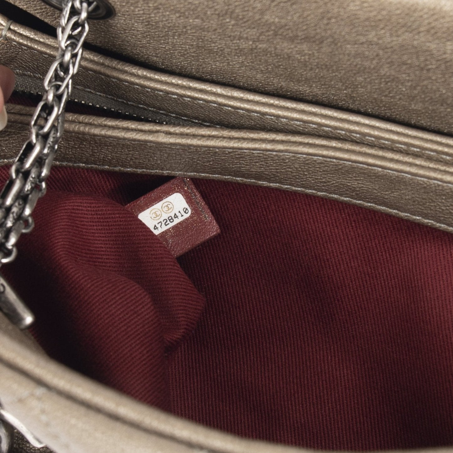 Chanel Just Mademoiselle Medium Bowler Bag