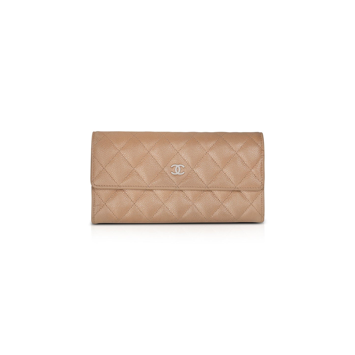 Chanel L-Gusset Continental CC Flap Wallet
