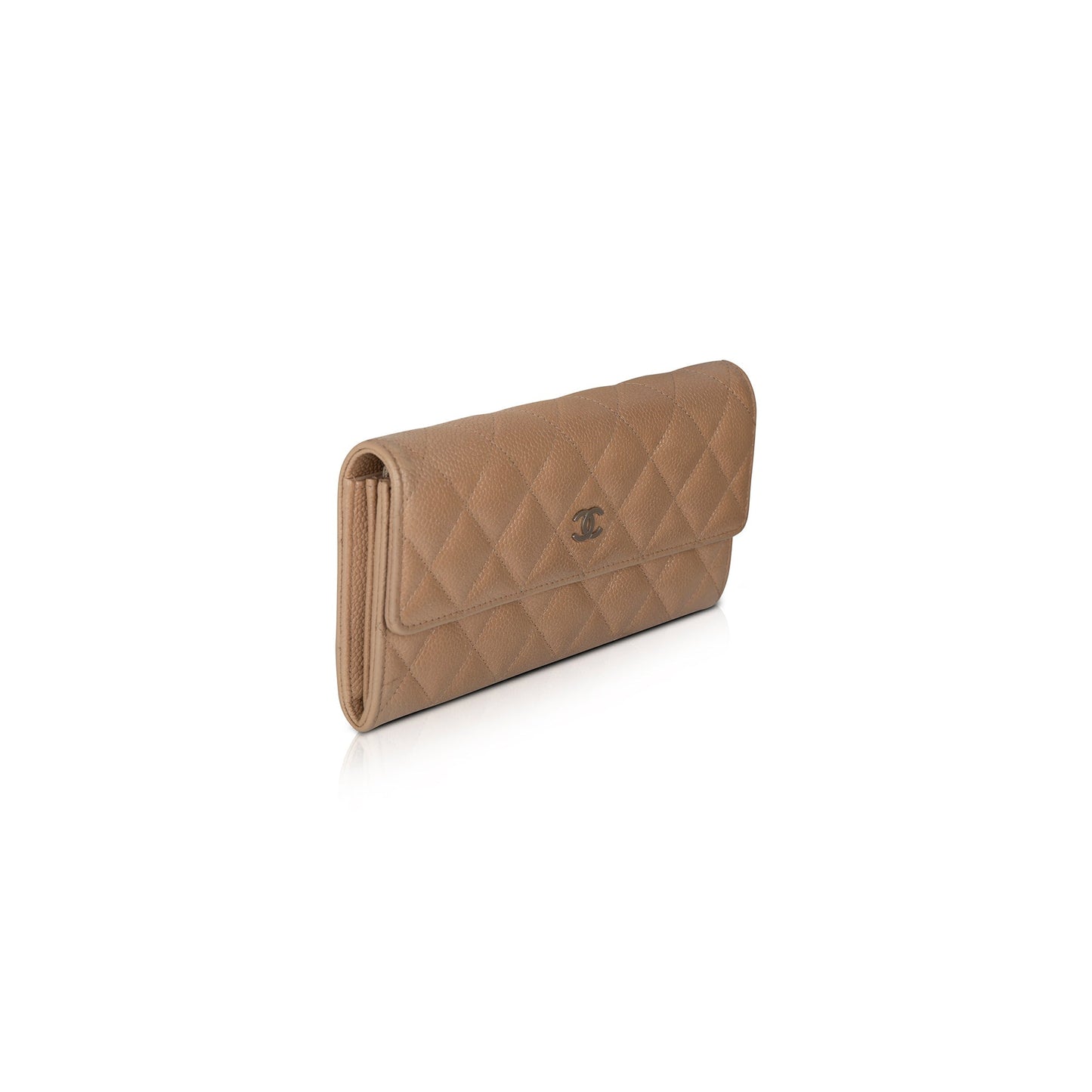 Chanel L-Gusset Continental CC Flap Wallet