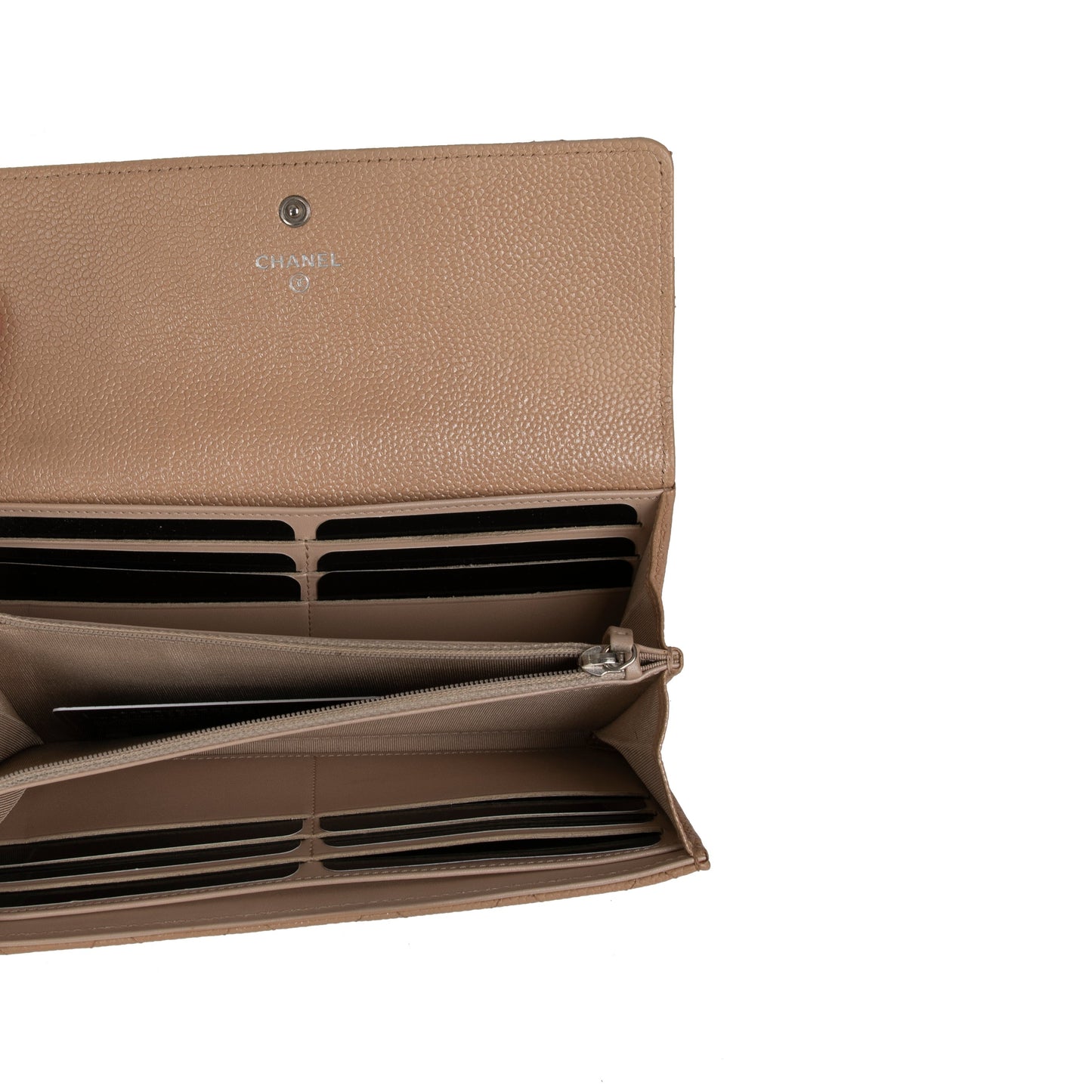 Chanel L-Gusset Continental CC Flap Wallet