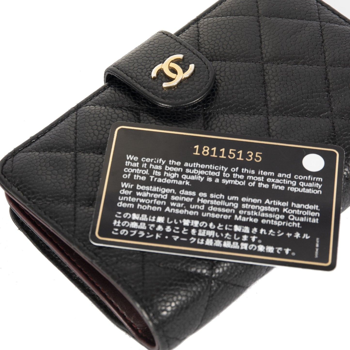 Chanel L-Zip Wallet