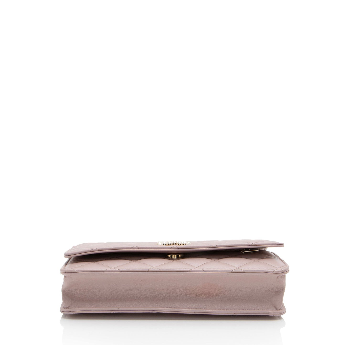 Chanel Lambskin Pearl CC Wallet on Chain (SHF-xRqAN6)