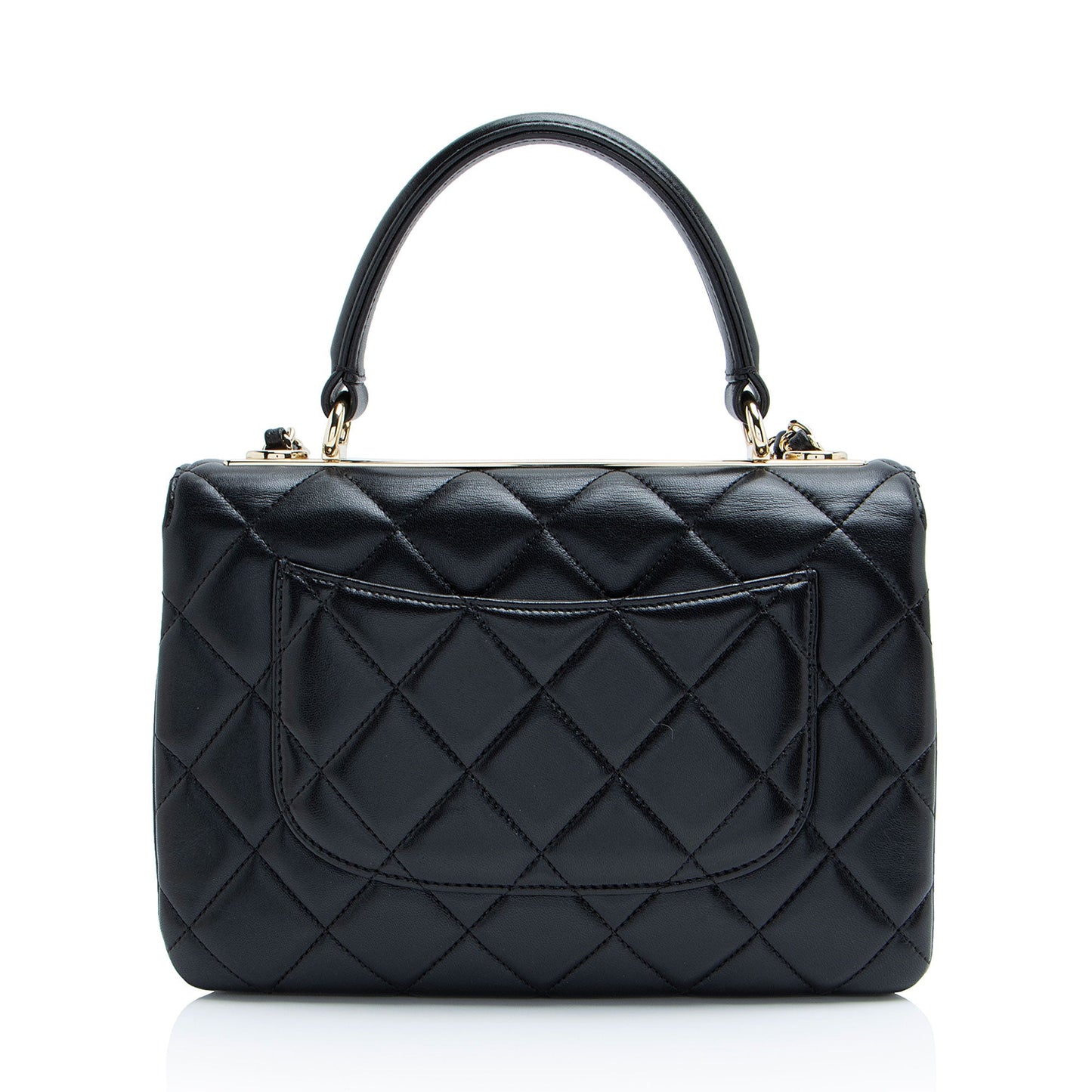 Chanel Lambskin Trendy CC Small Top Handle