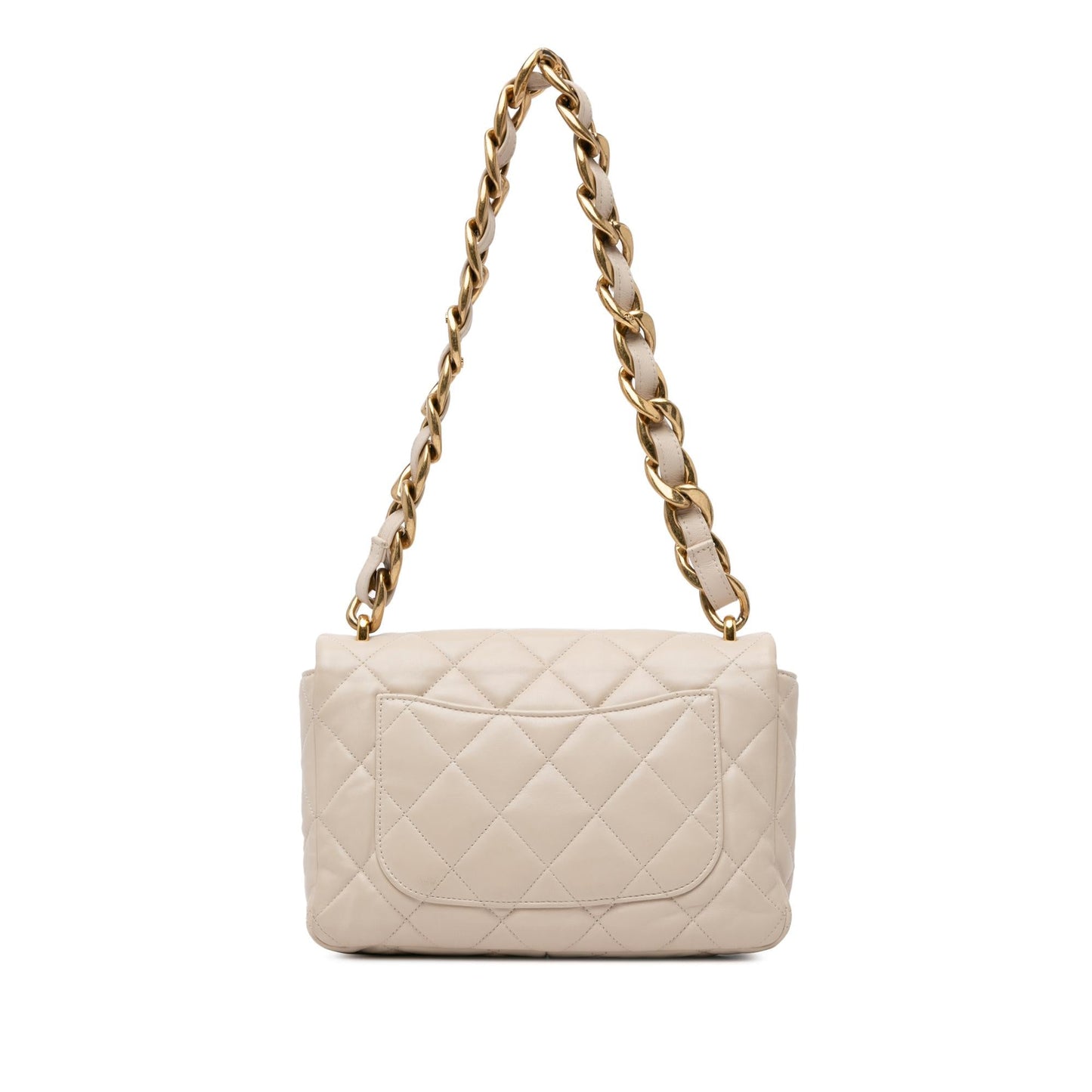 Chanel Large Quilted Lambskin Funky Town Flap