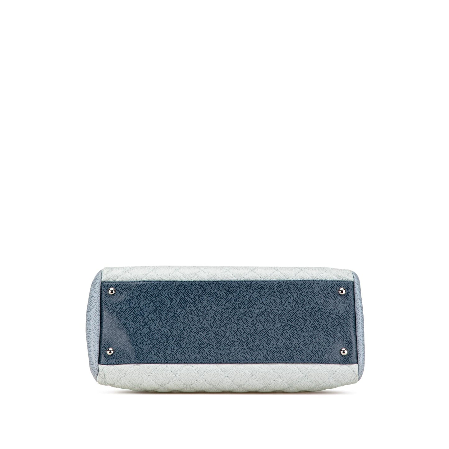 Chanel Large Tricolor Caviar Just Mademoiselle Bowling Bag