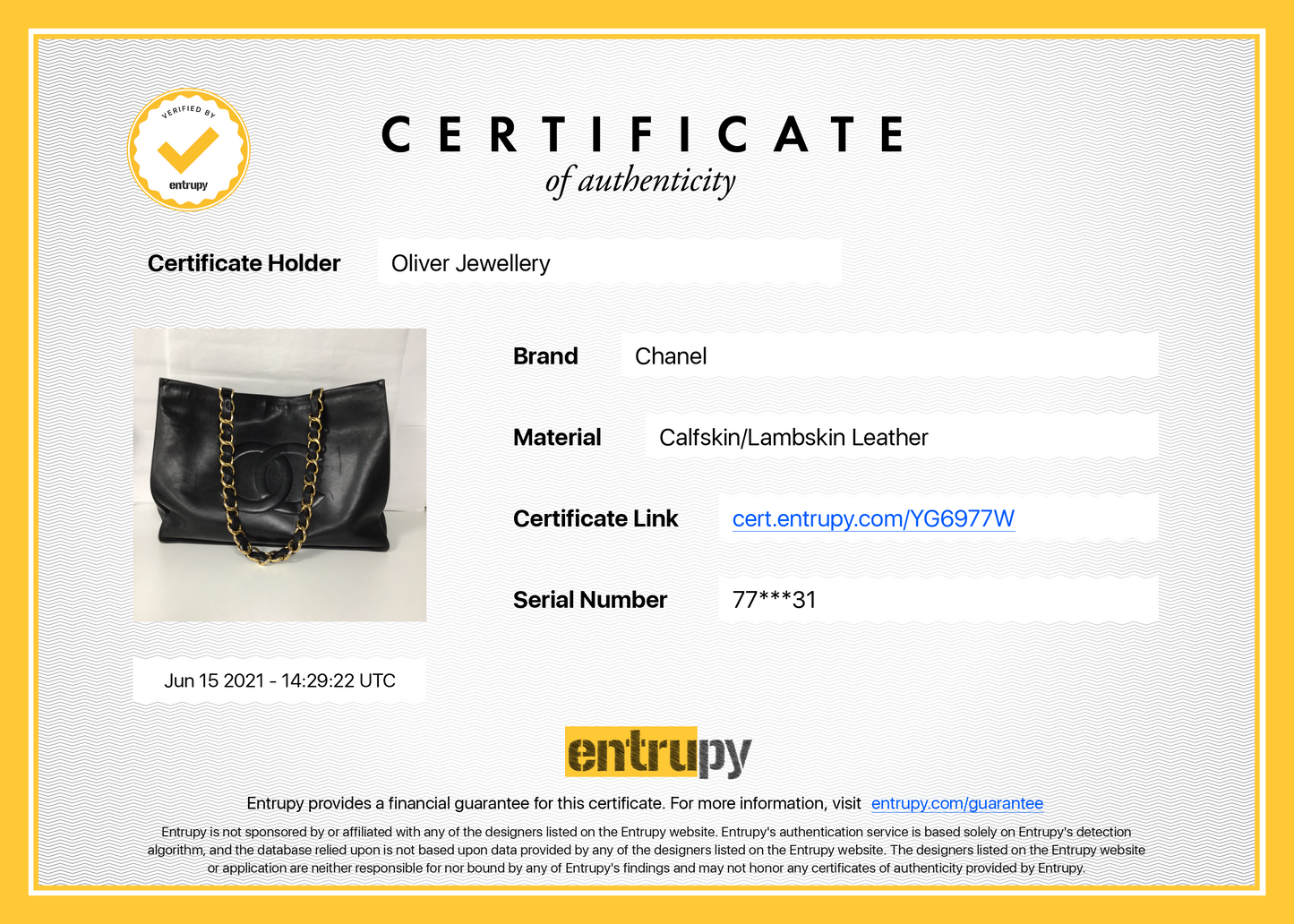 Chanel Large Vintage Timeless Tote