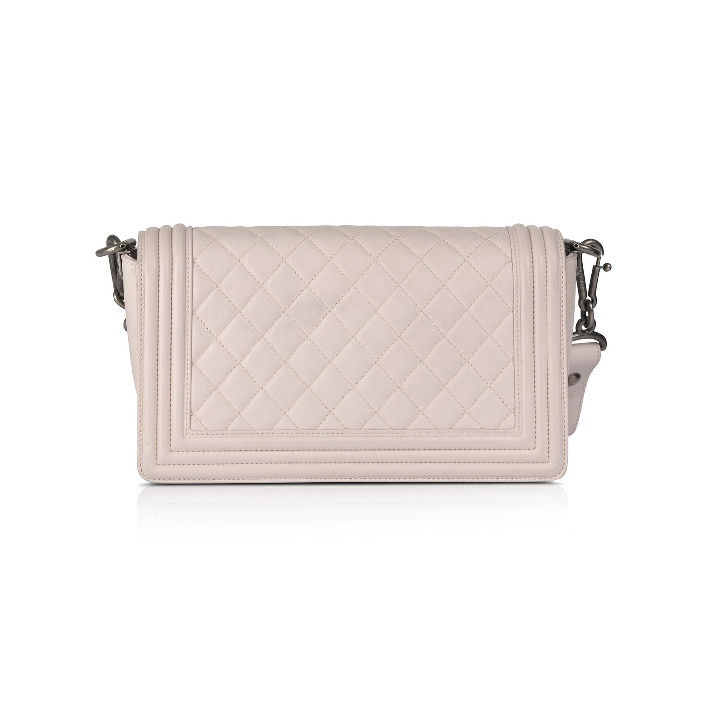 Chanel Light Pink Medium Boy Bag