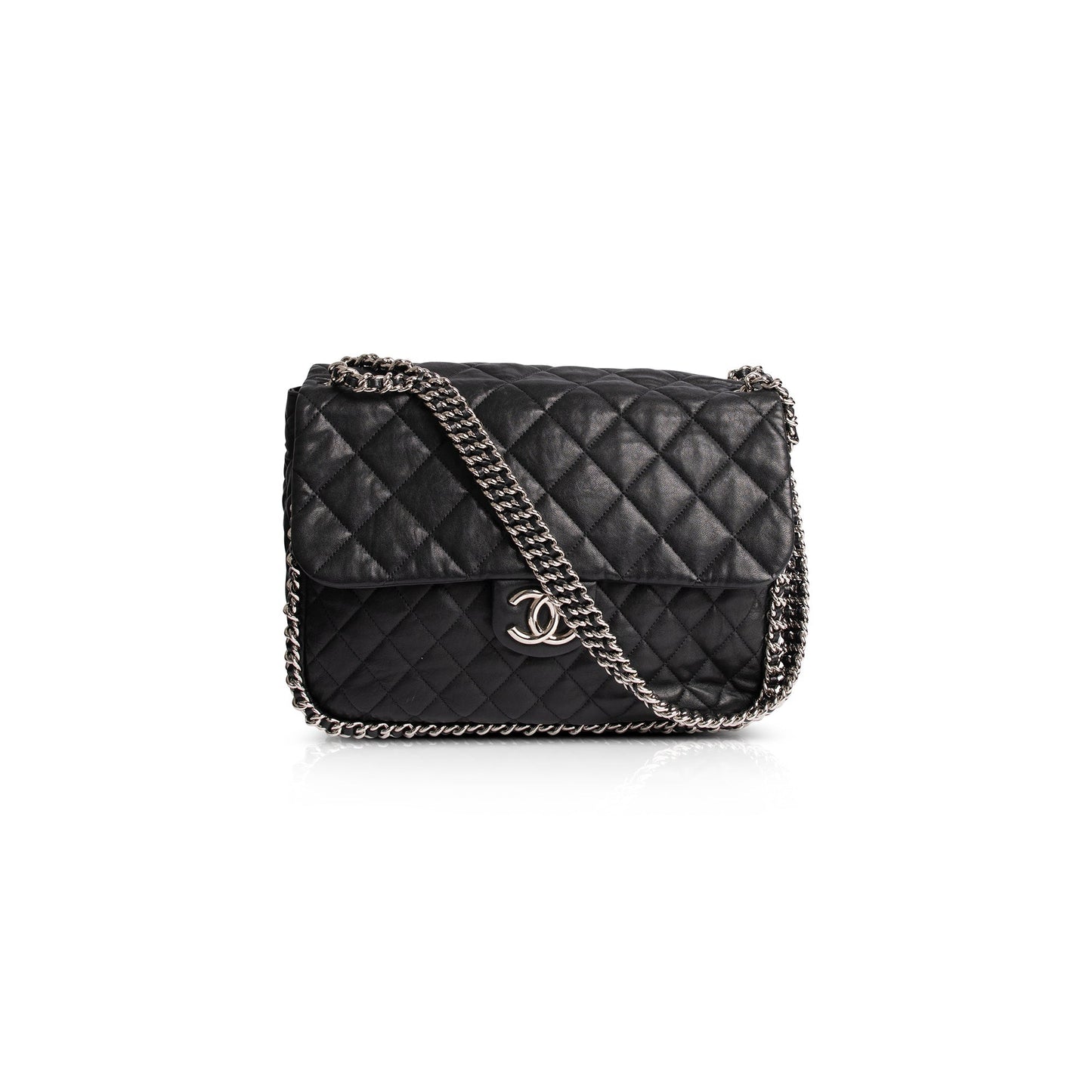 Chanel Maxi Chain Around Flap Bag