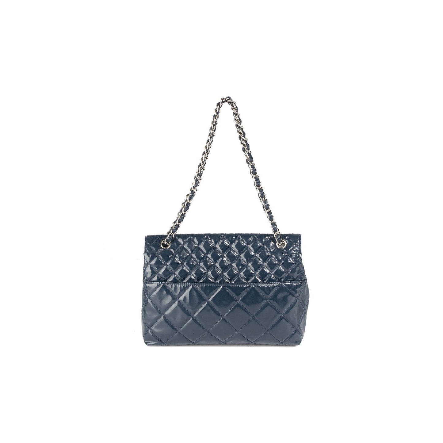 Chanel Maxi In The Business Patent Flap Bag