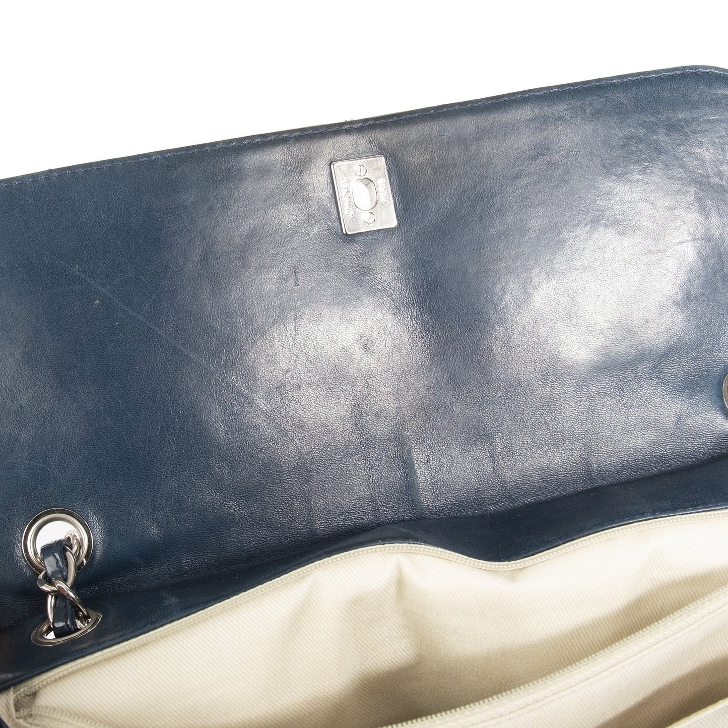 Chanel Maxi In The Business Patent Flap Bag