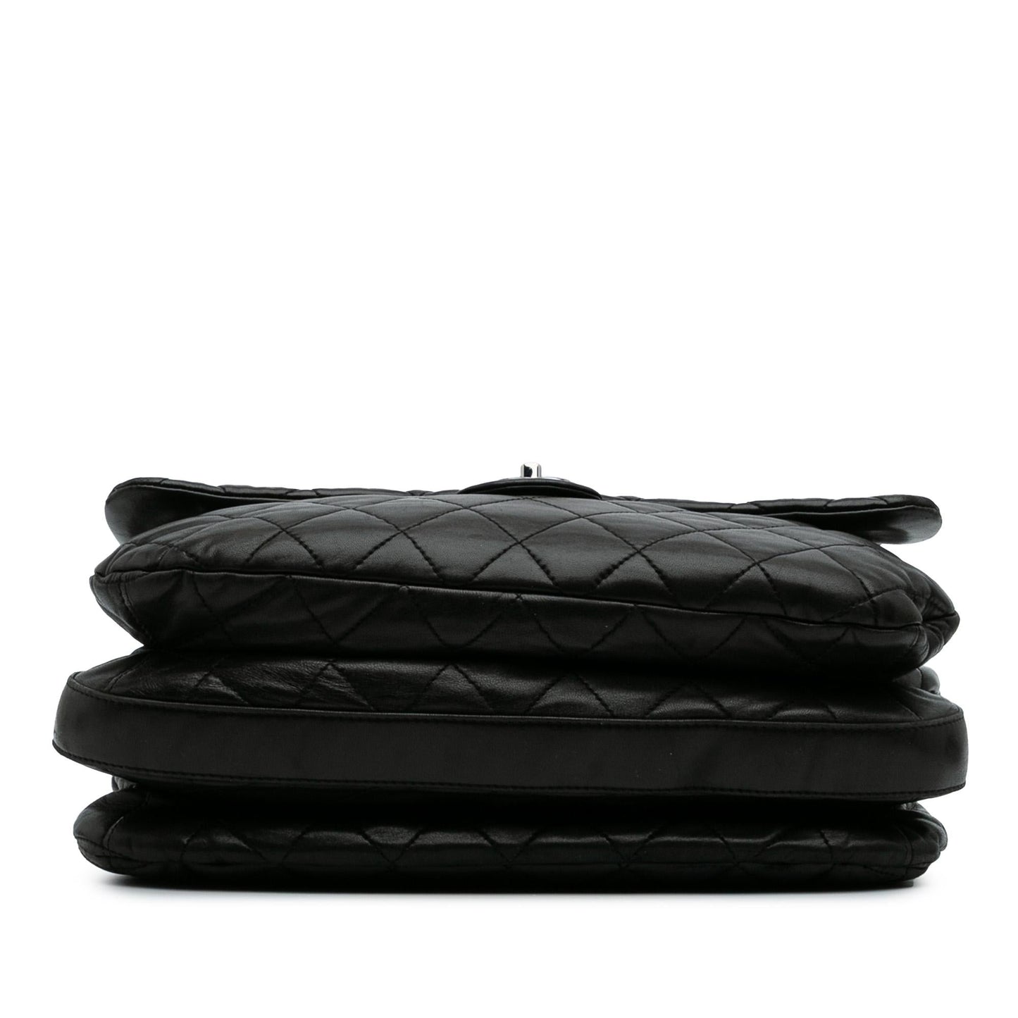 Chanel Maxi Quilted Lambskin 3 Flap