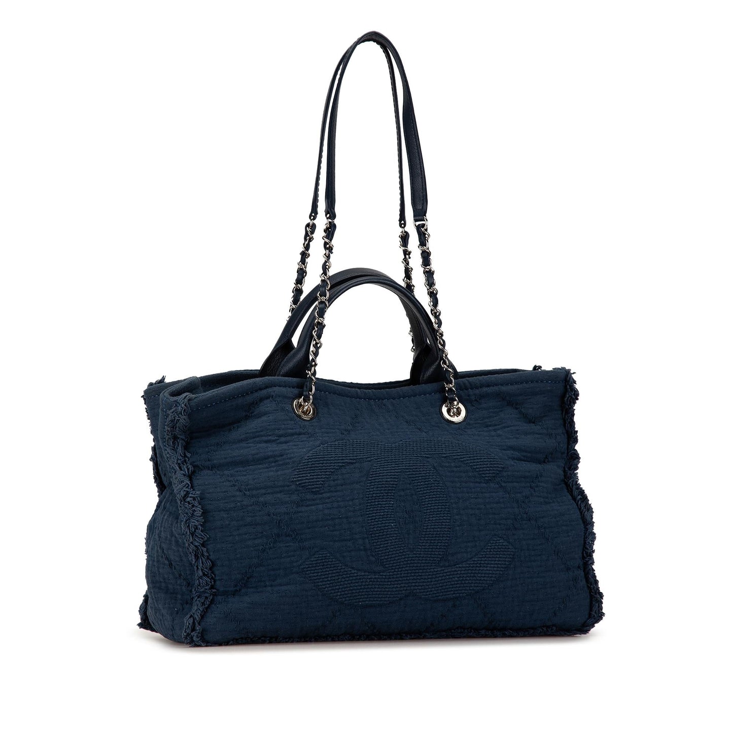 Chanel Medium CC Double Face Deauville Satchel (SHG-b6DXf8)