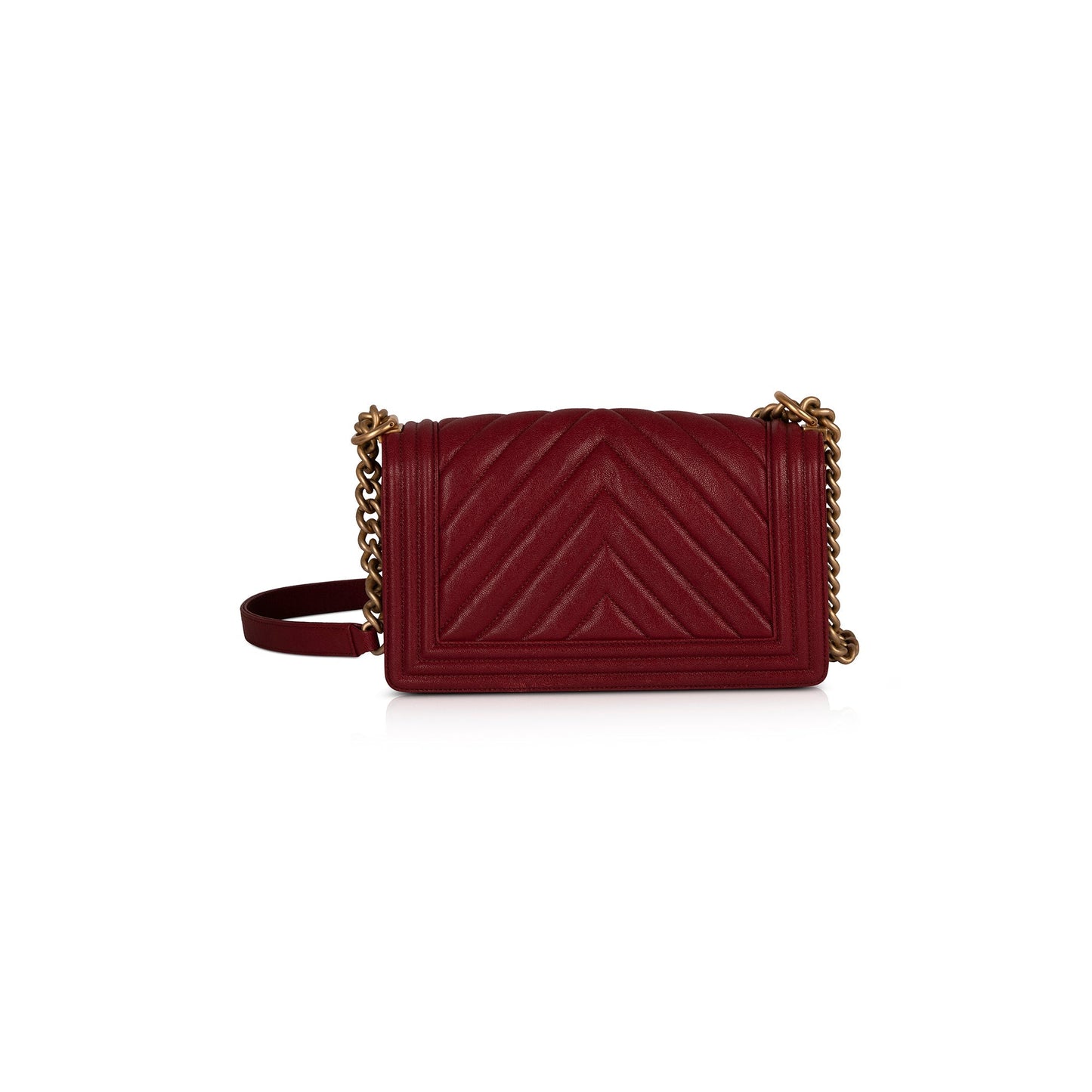 Chanel Medium Chevron Boy Bag