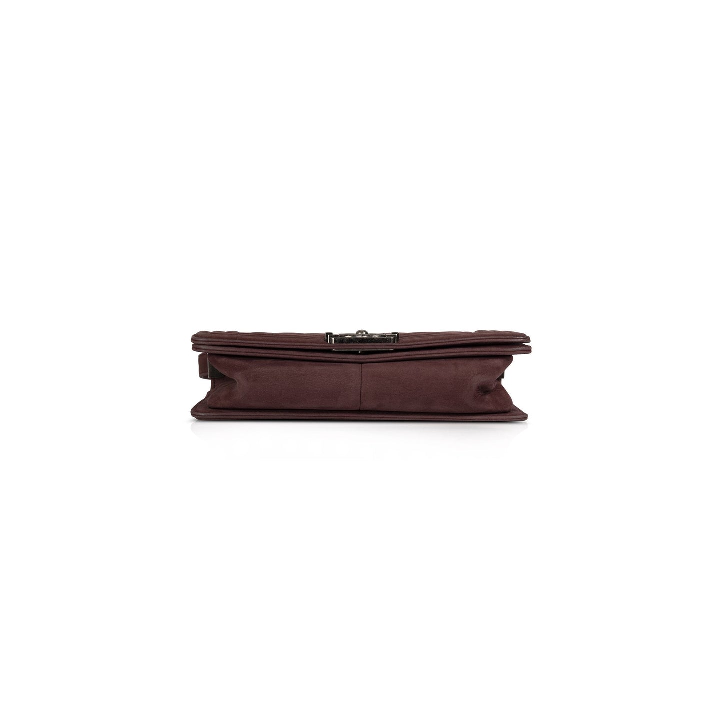 Chanel Medium Chevron Nubuck Boy Bag